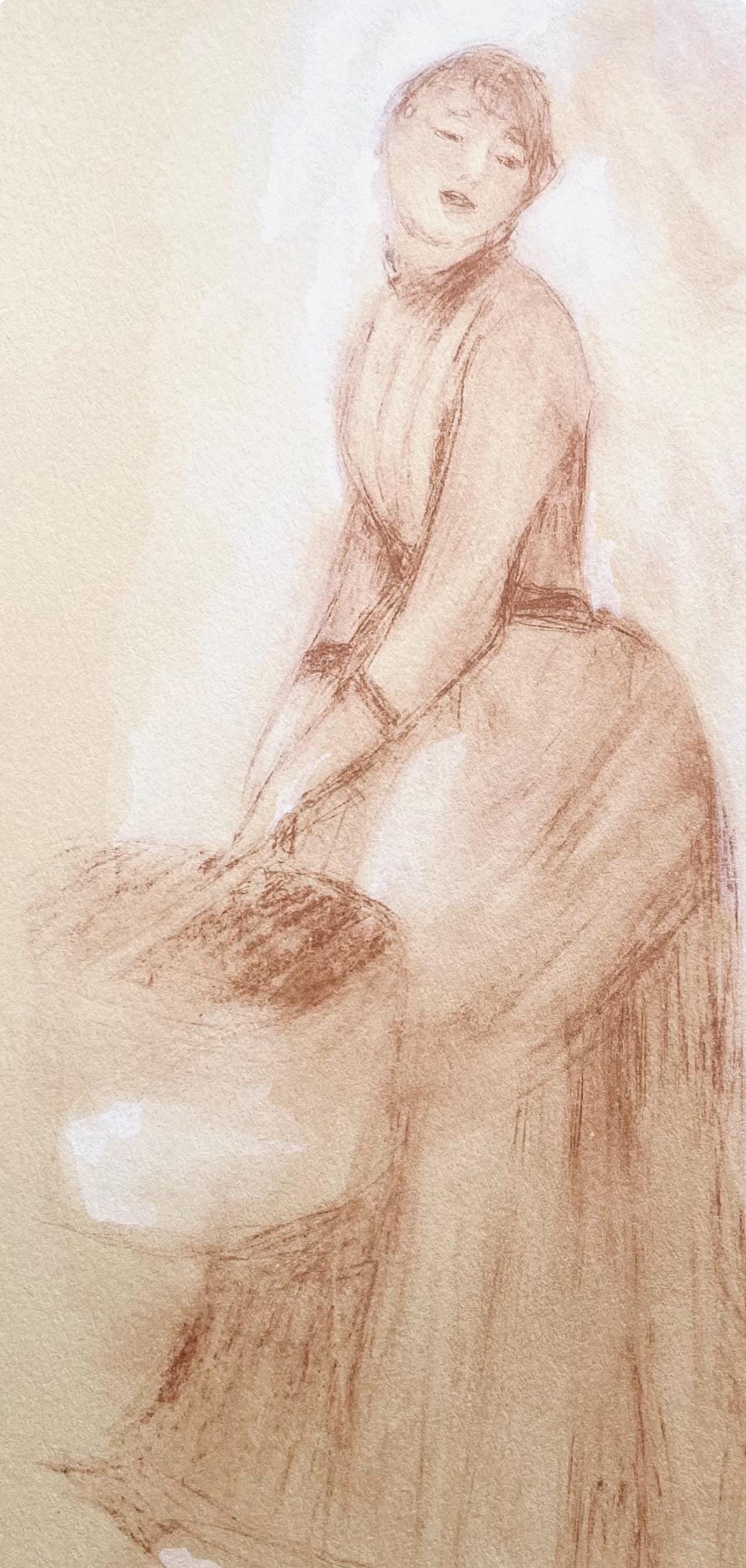 Lithograph - Pierre-Auguste Renoir - Composition - Seize Aquarelles et Sanguines de Renoir - 3