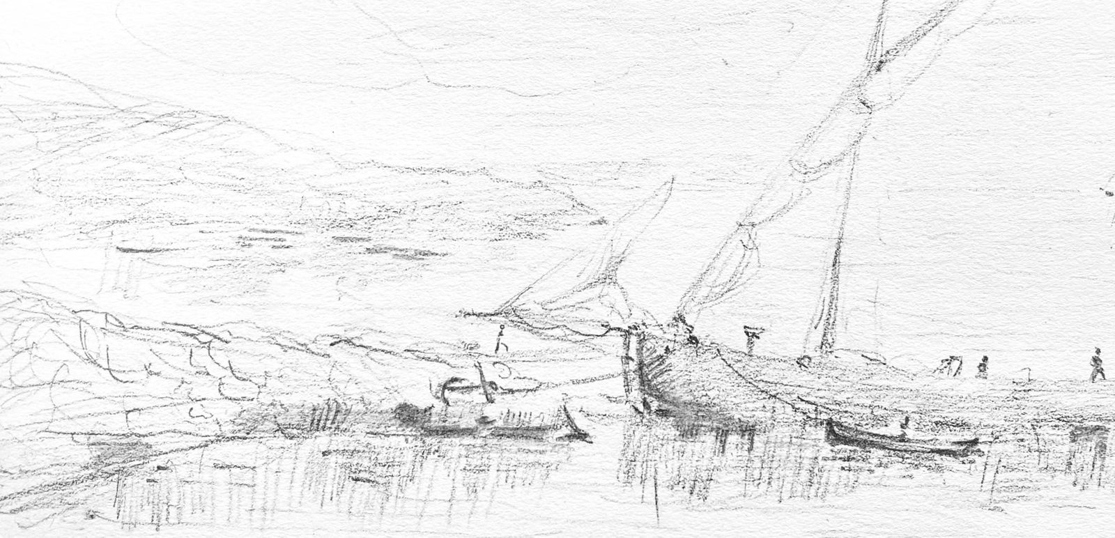 Lithograph - Henri de Toulouse-Lautrec - Composition - Toulouse-Lautrec - Album De Marine - 3