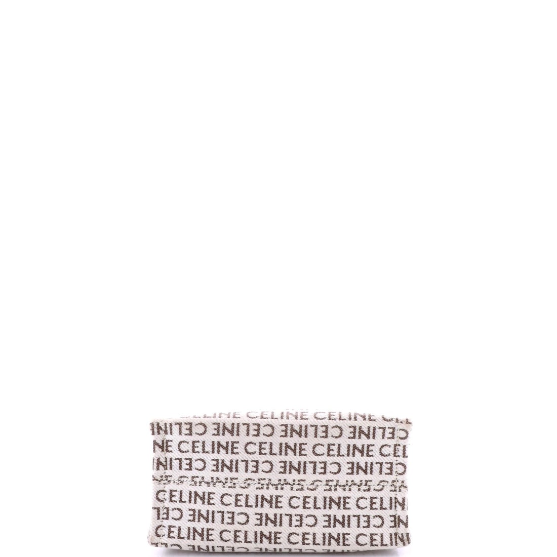 Small Celine Cabas Thais Tote Triomphe Printed Canvas - 4