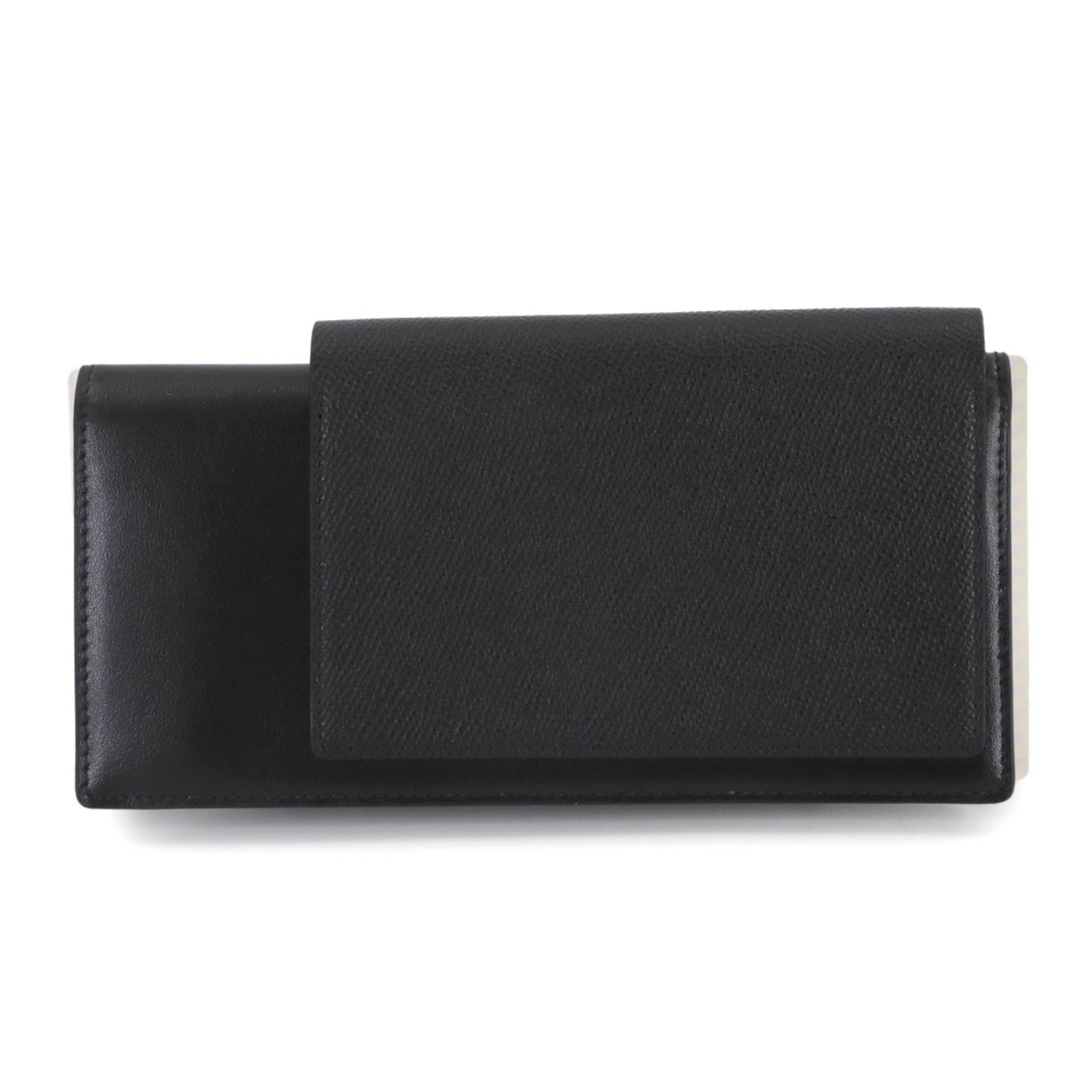 Leather Balenciaga Long Wallet (Bi-Fold) - 2