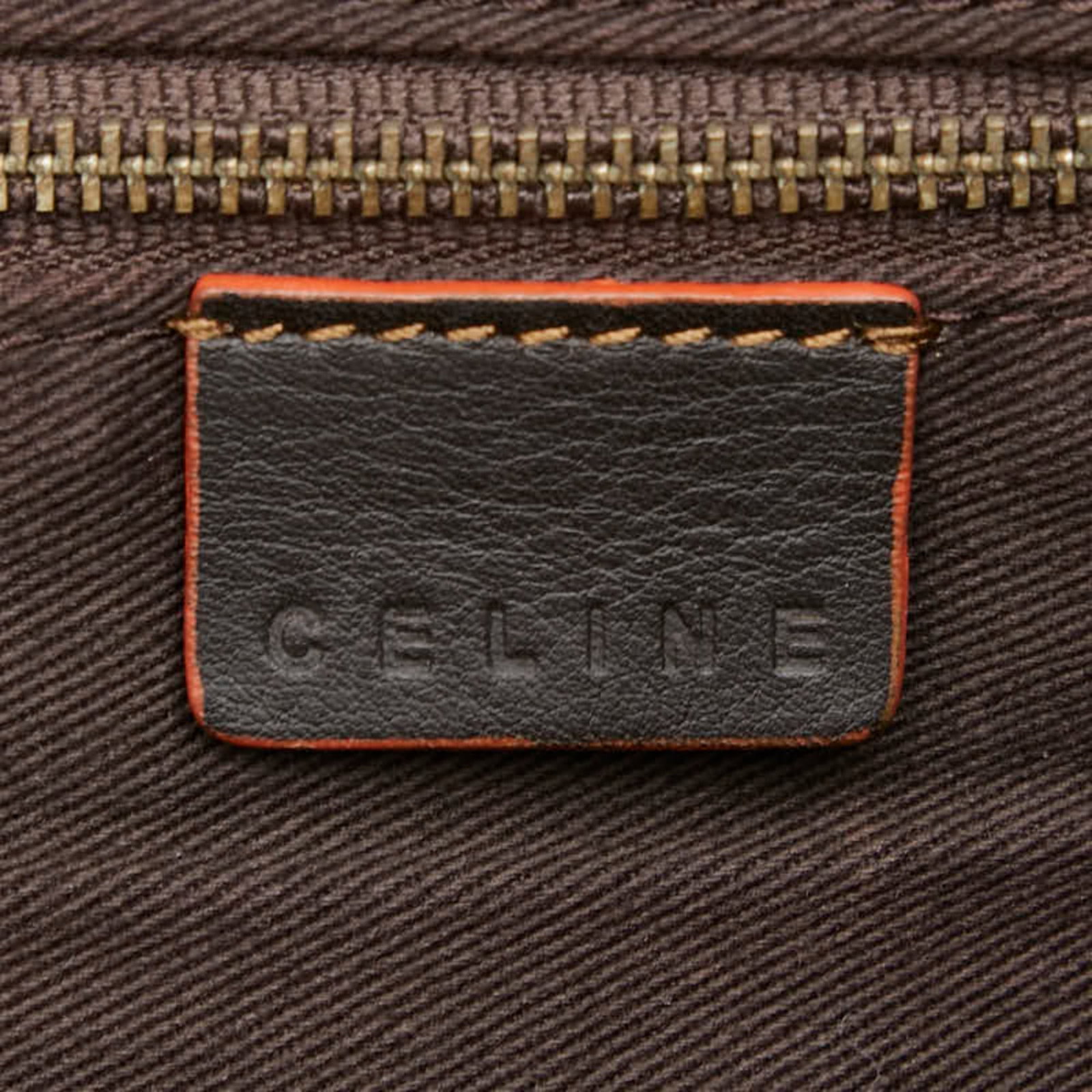 Leather - Celine Shoulder Bag Canvas - 13