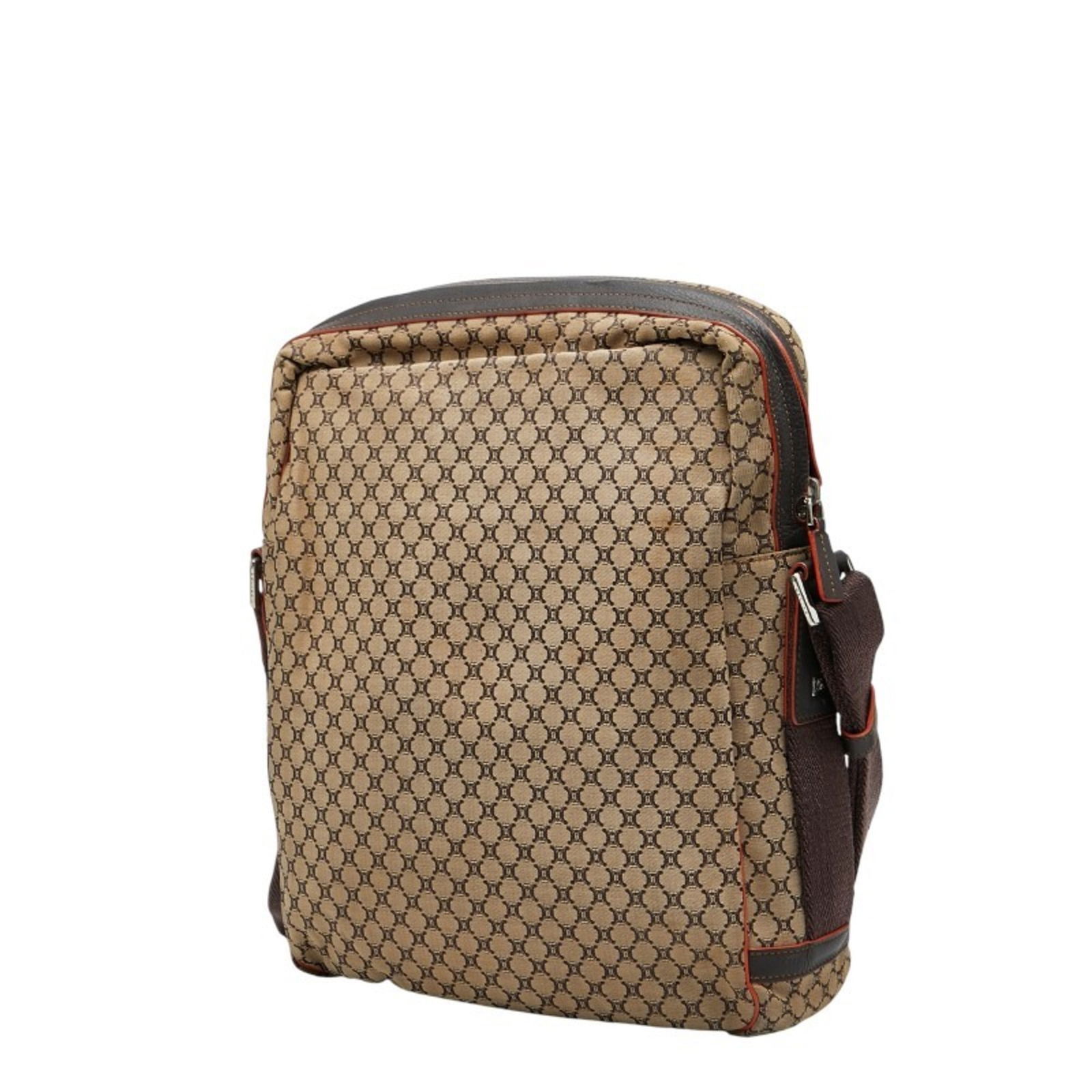 Leather - Celine Shoulder Bag Canvas - 2