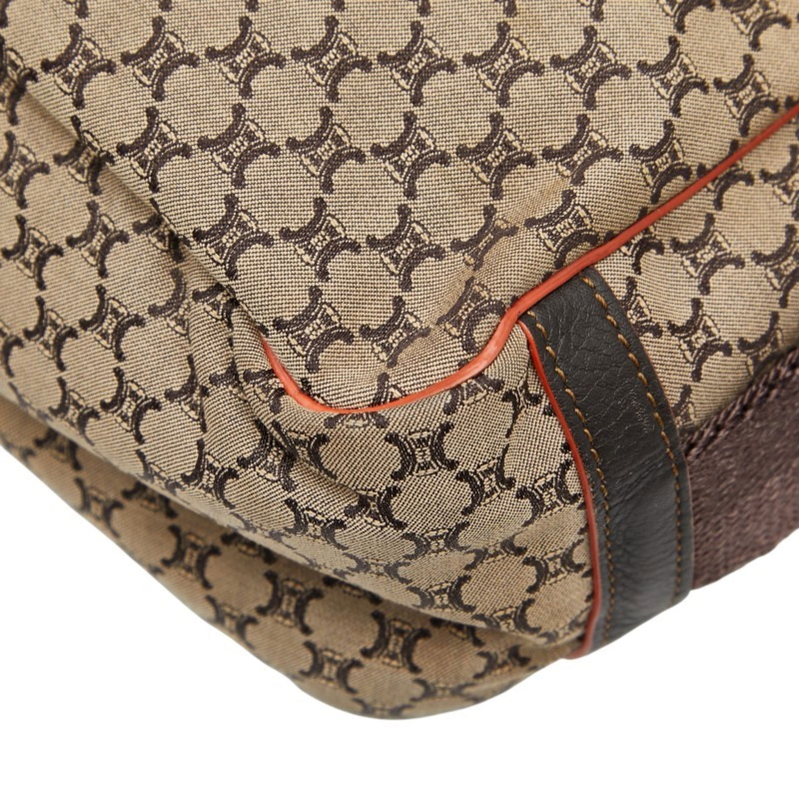 Leather - Celine Shoulder Bag Canvas - 7