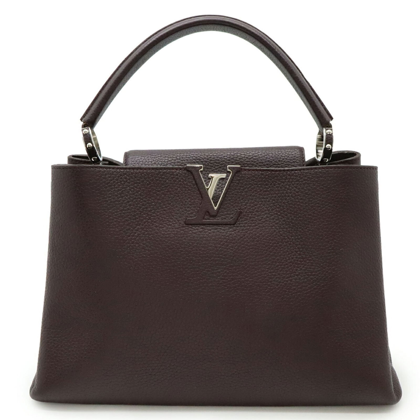 Leather Louis Vuitton Handbag: Leather Louis Vuitton Handbag This listing features Leather Louis Vuitton Handbag. Item specifics are provided below. Item Specifics: Brand: Louis Vuitton Type: Handbag Material: Leather Leather/Fur