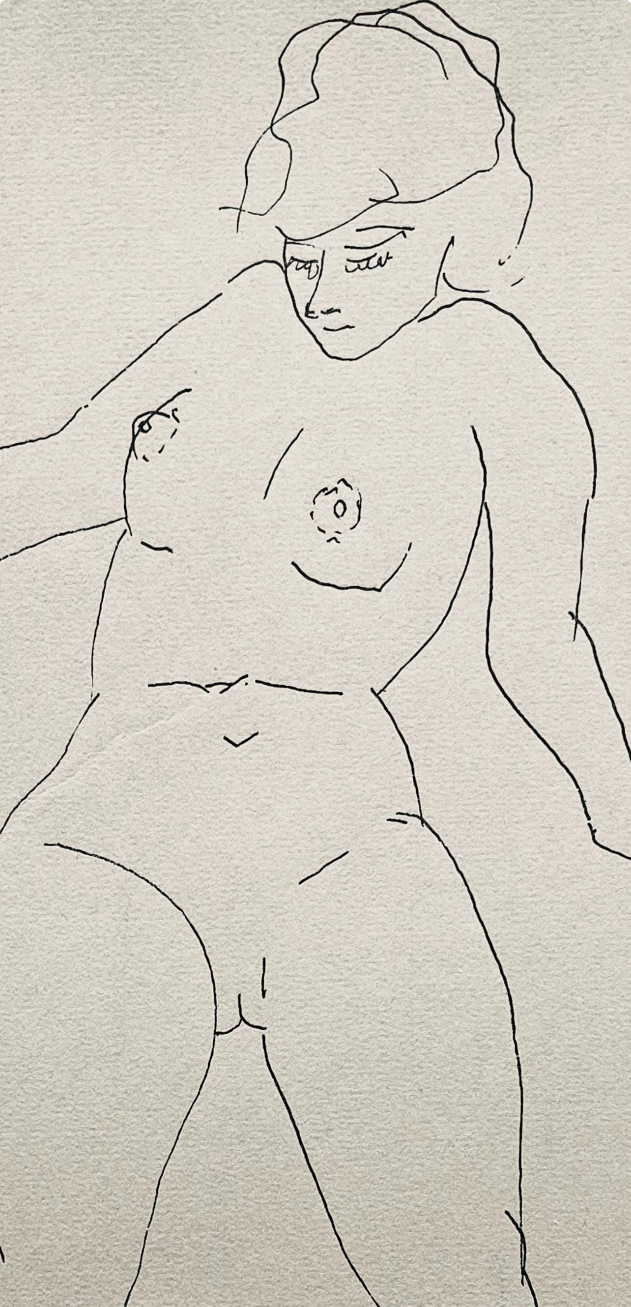 Lithograph - Henry Strater - Composition - 24 Drawings by Henry Strater - 3