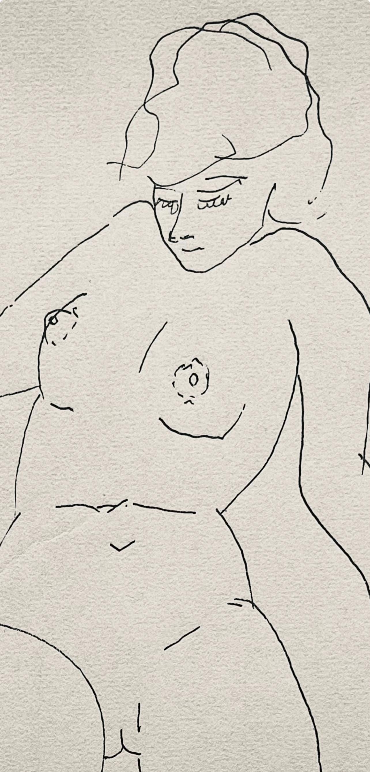 Lithograph - Henry Strater - Composition - 24 Drawings by Henry Strater - 4