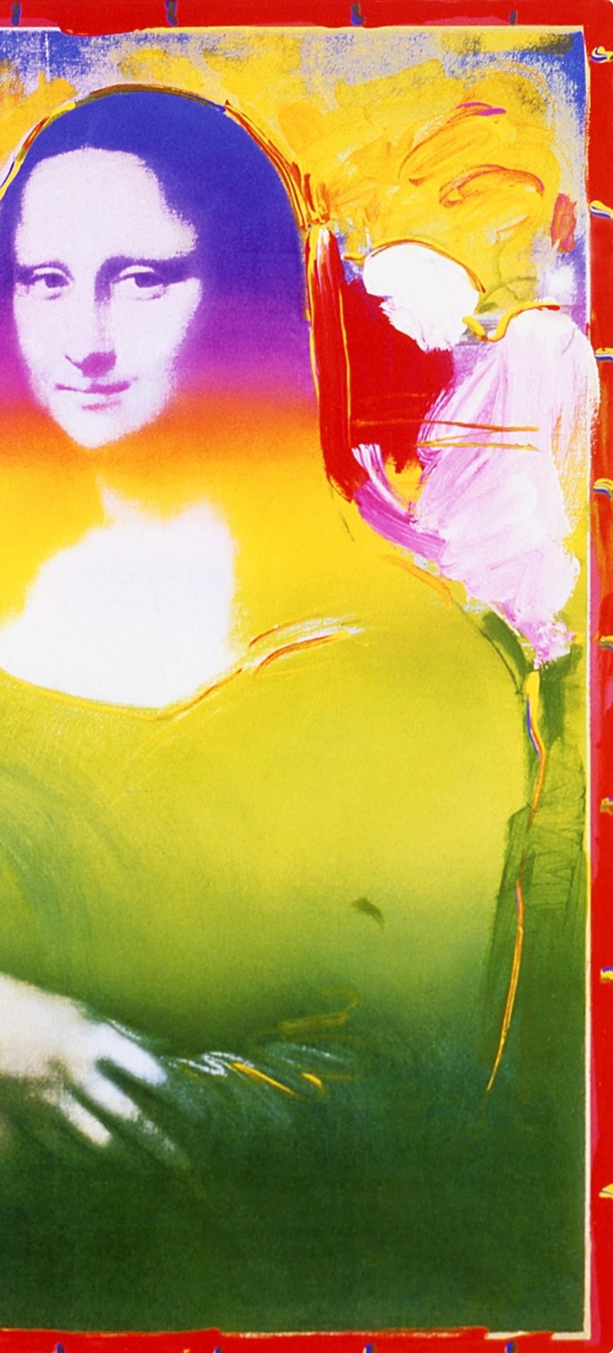 Official Lithograph - Peter Max - Mona Lisa II - Hand Signed - 5