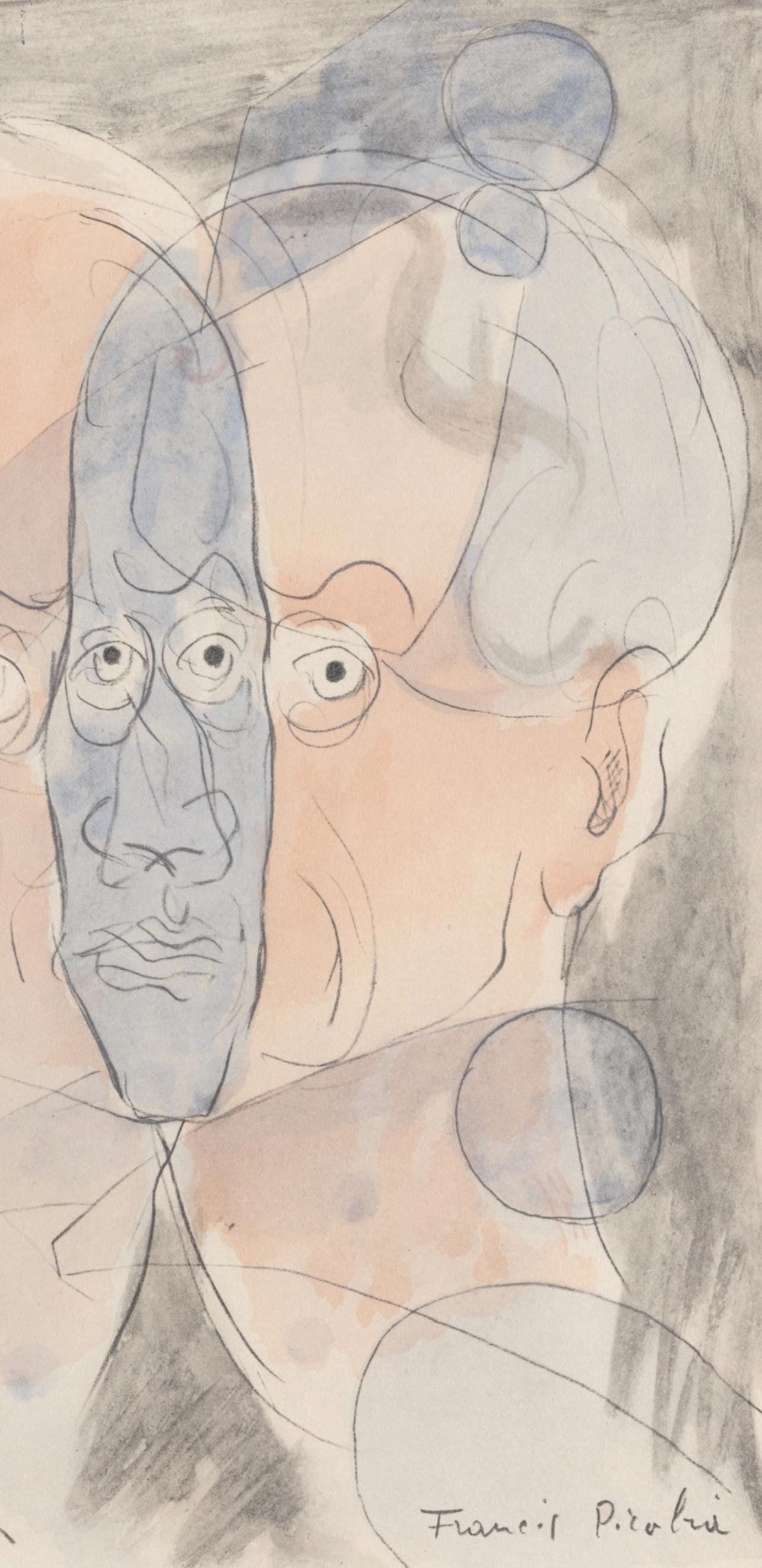 Lithograph - Francis Picabia - Composition - Le Peseur d'mes (The Weigher of Souls) - 4