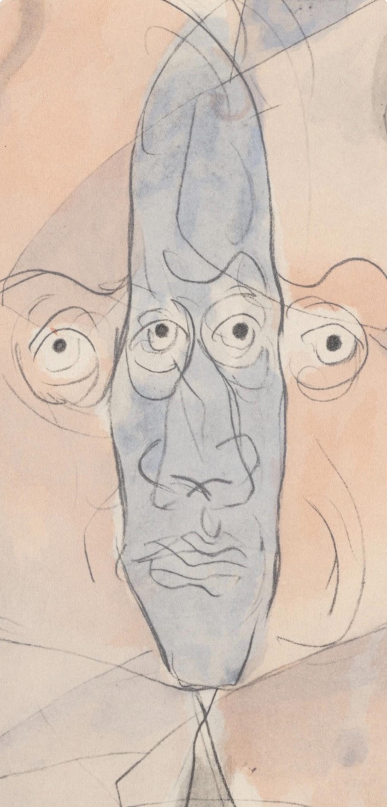 Lithograph - Francis Picabia - Composition - Le Peseur d'mes (The Weigher of Souls) - 5