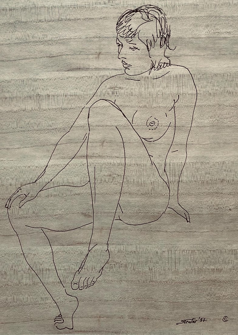 Lithograph - Henry Strater - Composition - 24 Drawings by Henry Strater - 2