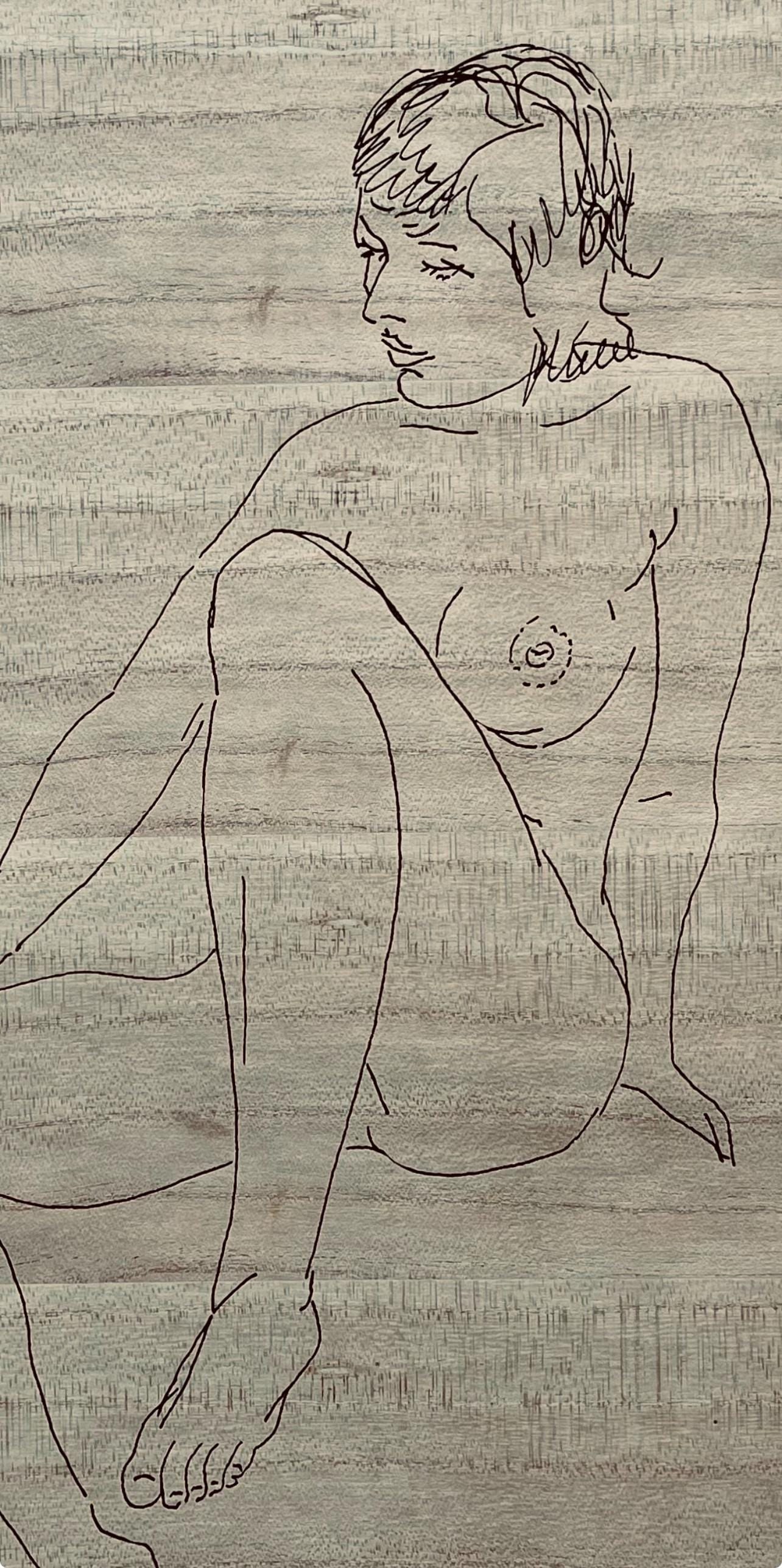 Lithograph - Henry Strater - Composition - 24 Drawings by Henry Strater - 3