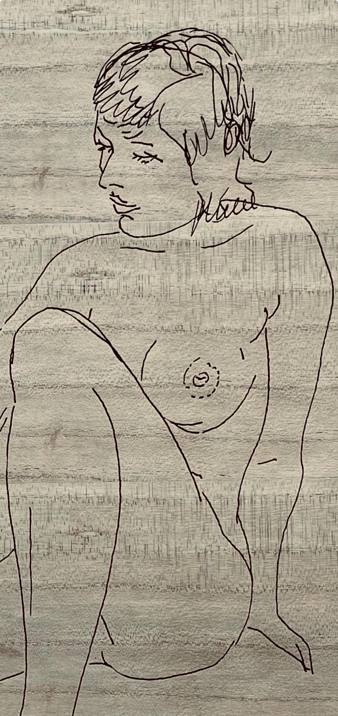 Lithograph - Henry Strater - Composition - 24 Drawings by Henry Strater - 4