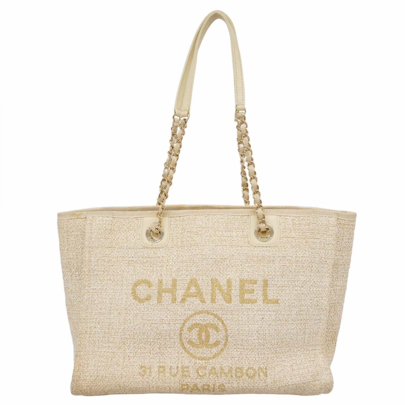 Tweed Chanel Tote Bag (1 of 18)