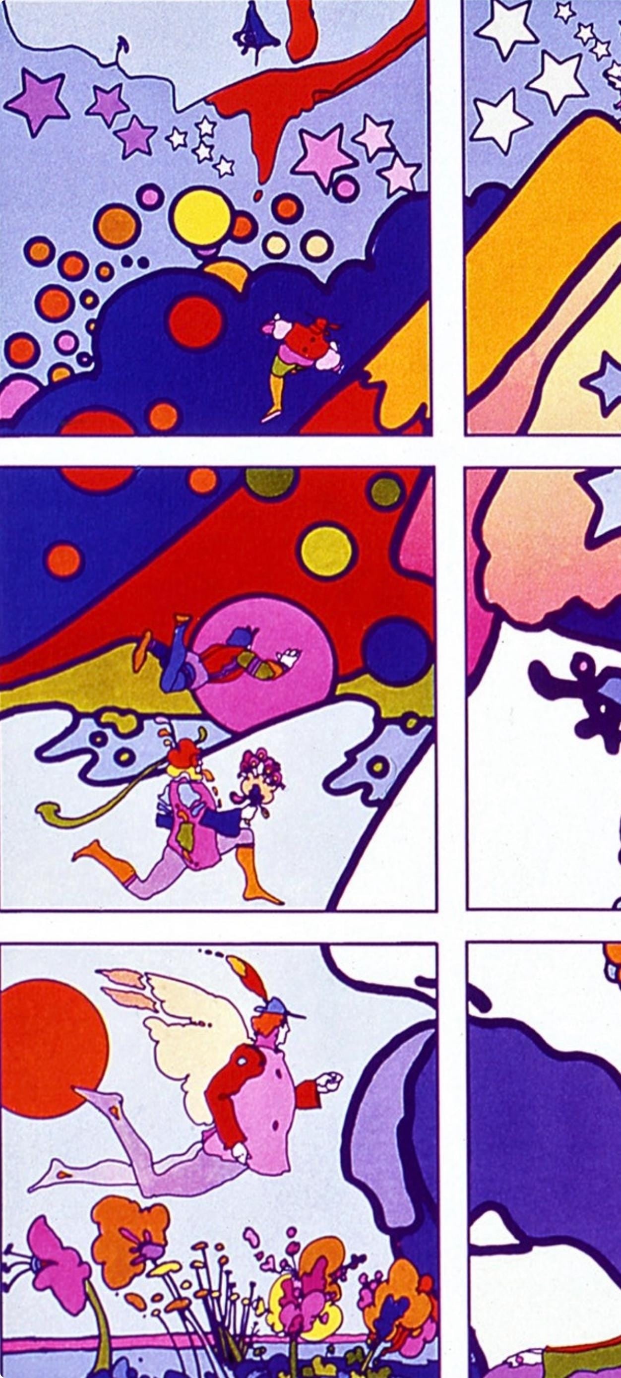 Official Lithograph - Peter Max - The Profile - Hand Signed - 4