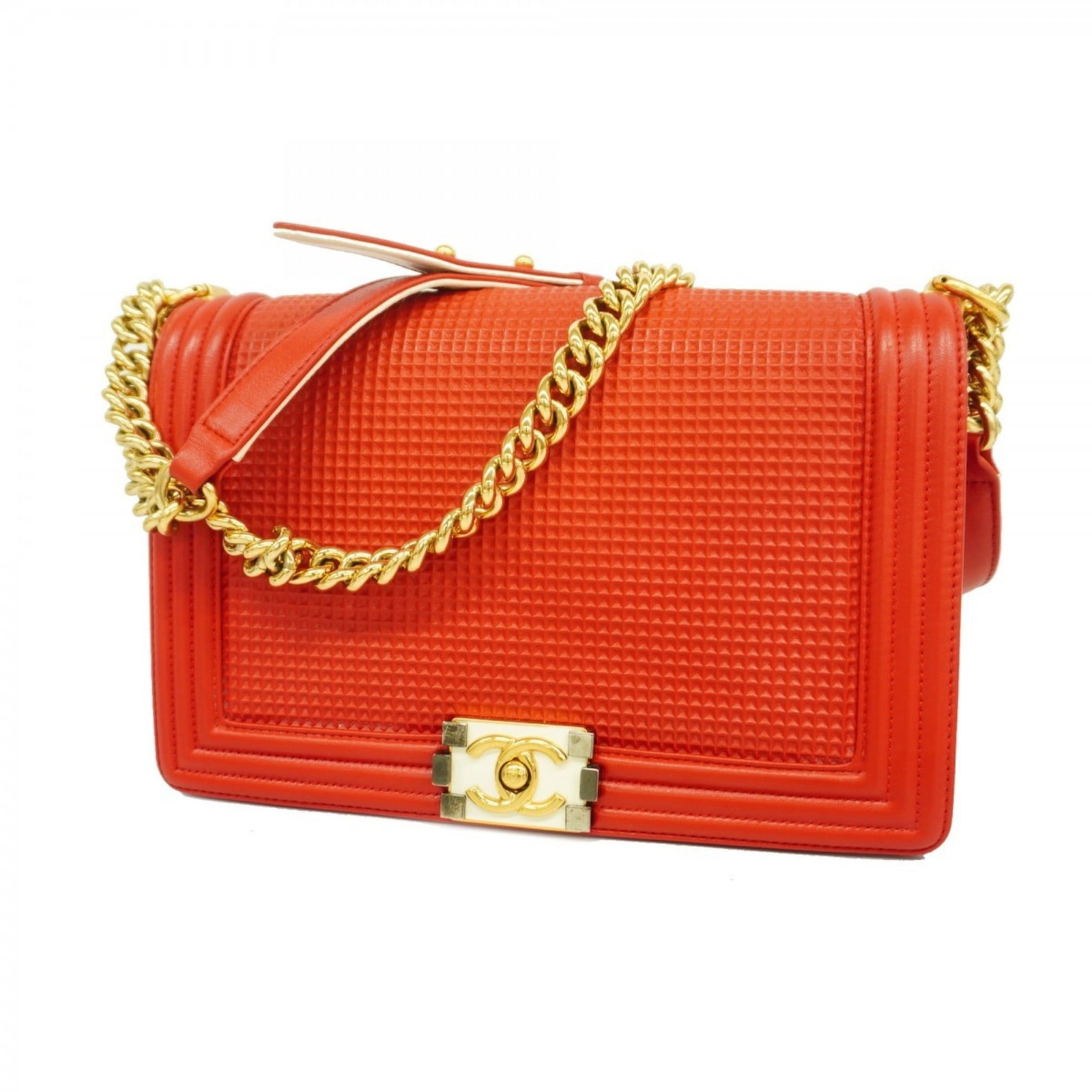 Leather Chanel Shoulder Bag (1 of 10)