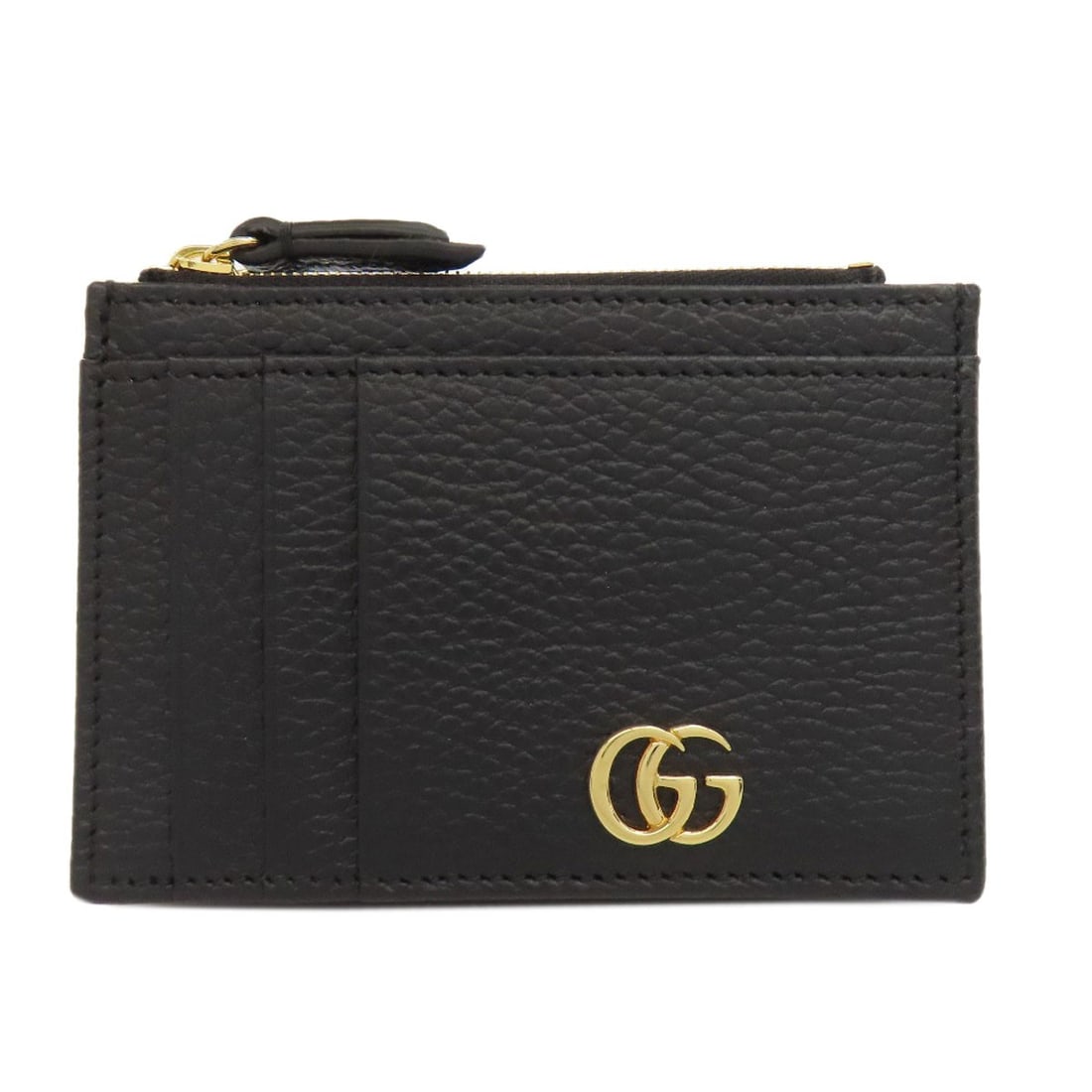 Leather GUCCI 574804 GG Marmont Double G coin purse (1 of 13)