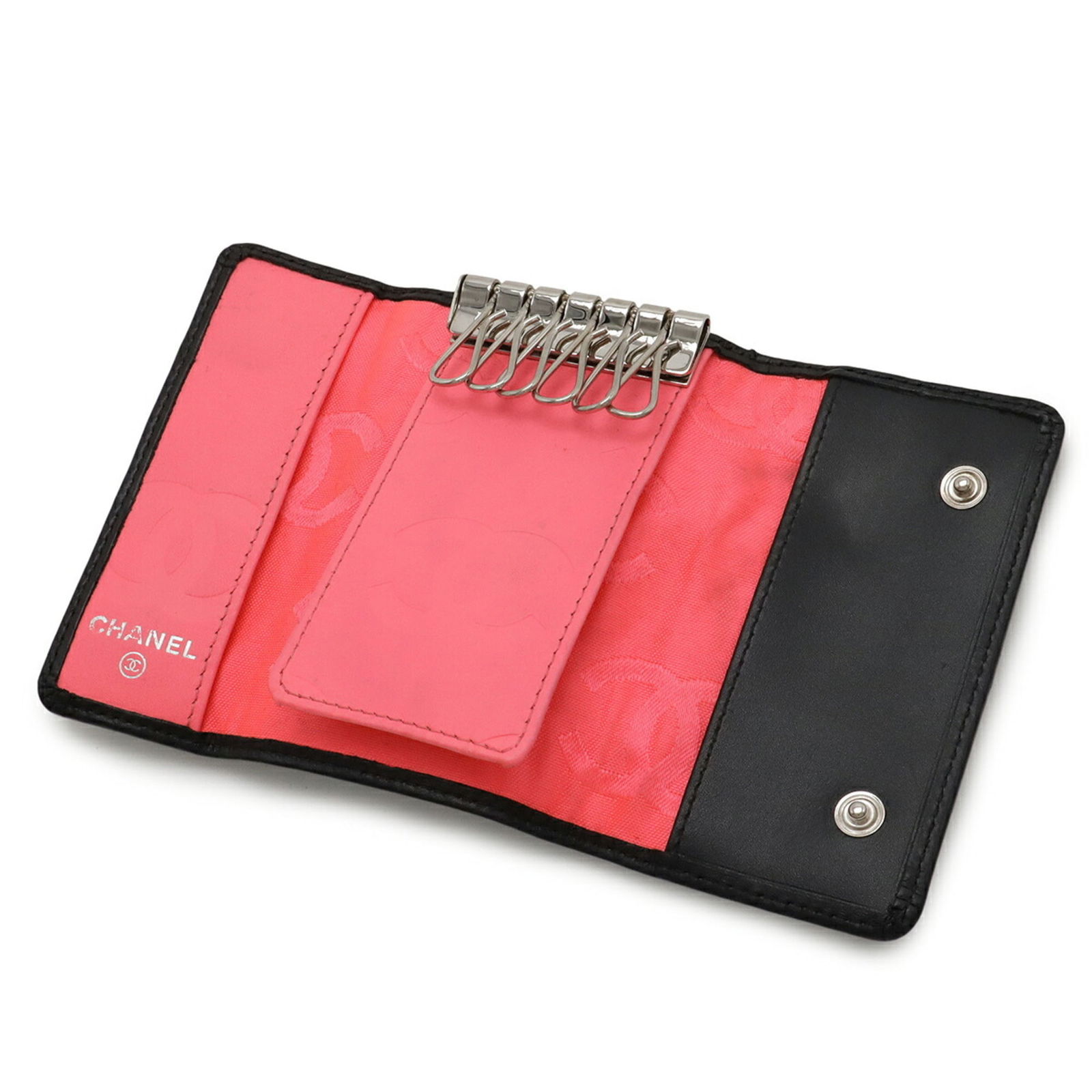 Leather Chanel Keycase - 5
