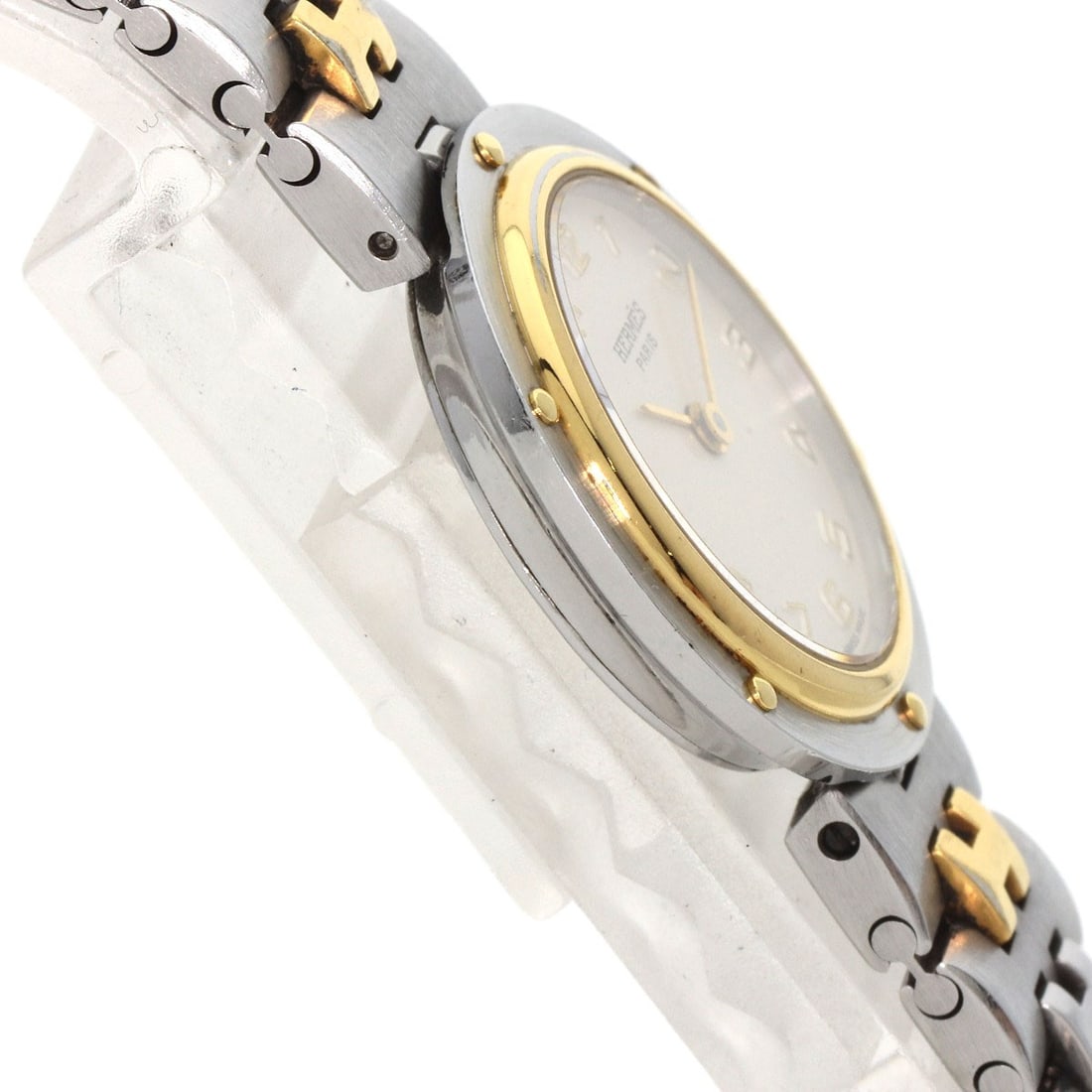 SSxGP HERMES Olympia Watches Stainless Steel/ - 6