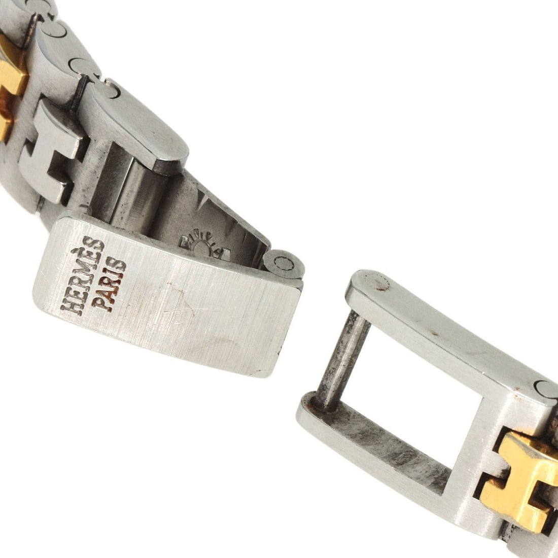 SSxGP HERMES Olympia Watches Stainless Steel/ - 8