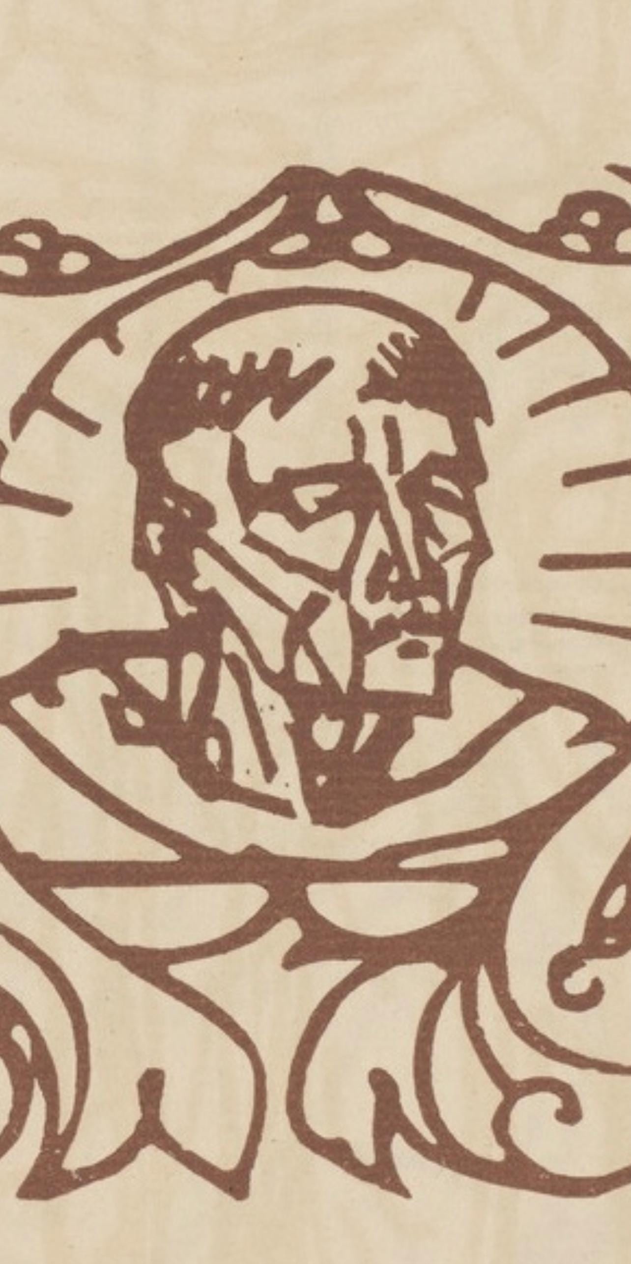 Woodcut - mile Bernard - Composition (Morane - No. 100) - Les Petites Fleurs de St. Franoise - 2