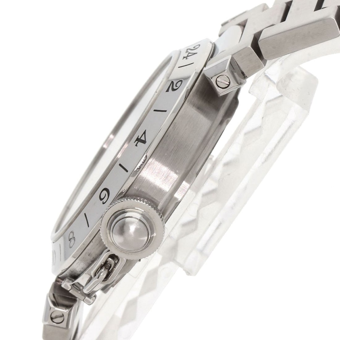 Boys CARTIER Pasha C Meridian Watches W31078M7 Stainless Steel/ Stainless Steel - 5