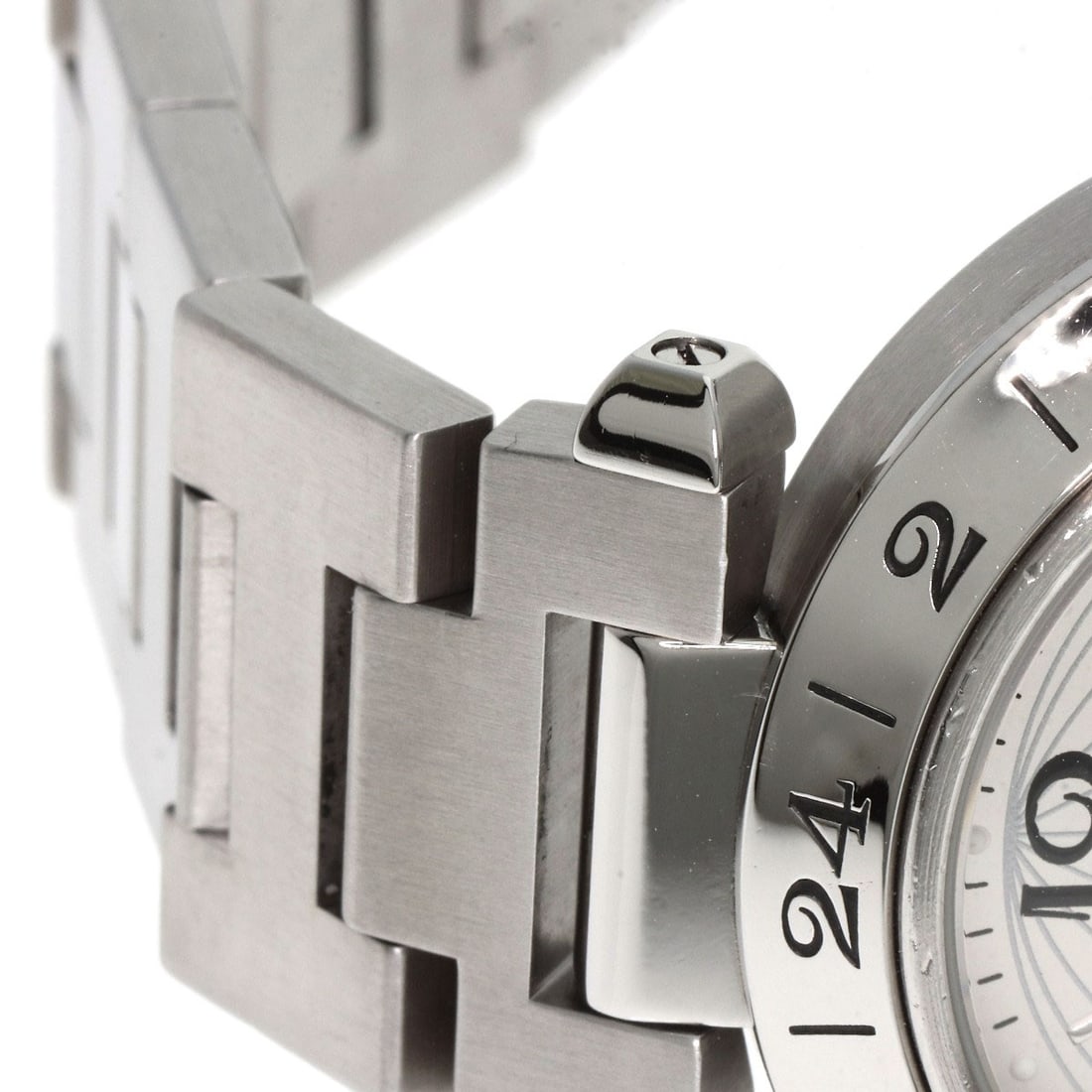 Boys CARTIER Pasha C Meridian Watches W31078M7 Stainless Steel/ Stainless Steel - 9