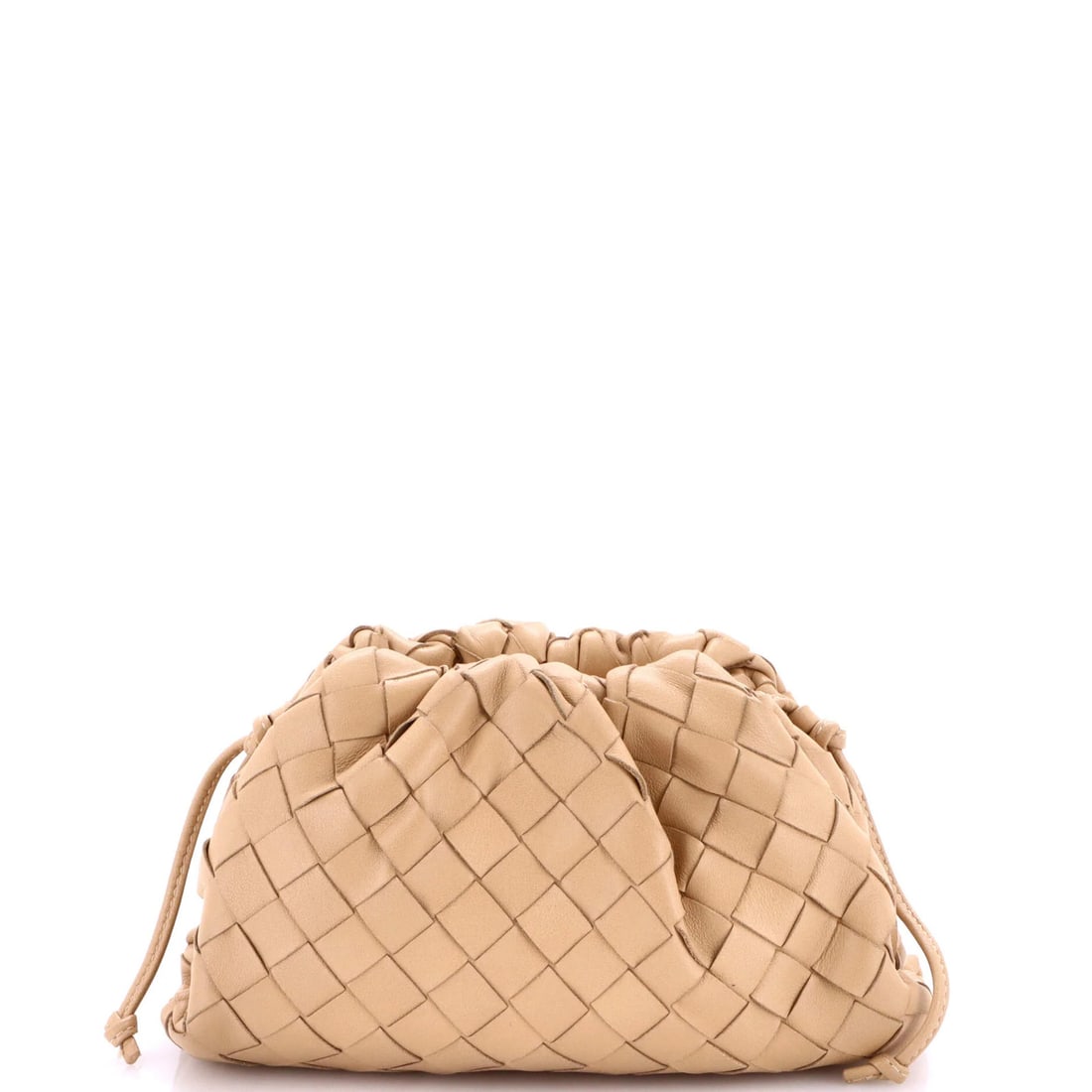 Mini Bottega Veneta The Pouch Intrecciato Nappa (1 of 5)