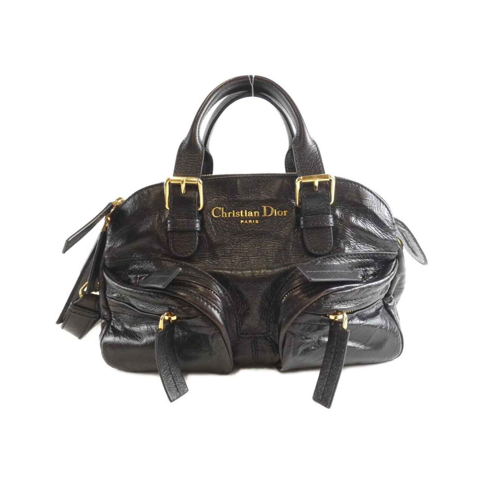 Leather Christian Dior Handbag: Leather Christian Dior Handbag This listing features Leather Christian Dior Handbag. Item specifics are provided below. Item Specifics: Brand: Christian Dior Type: Handbag Material: Leather