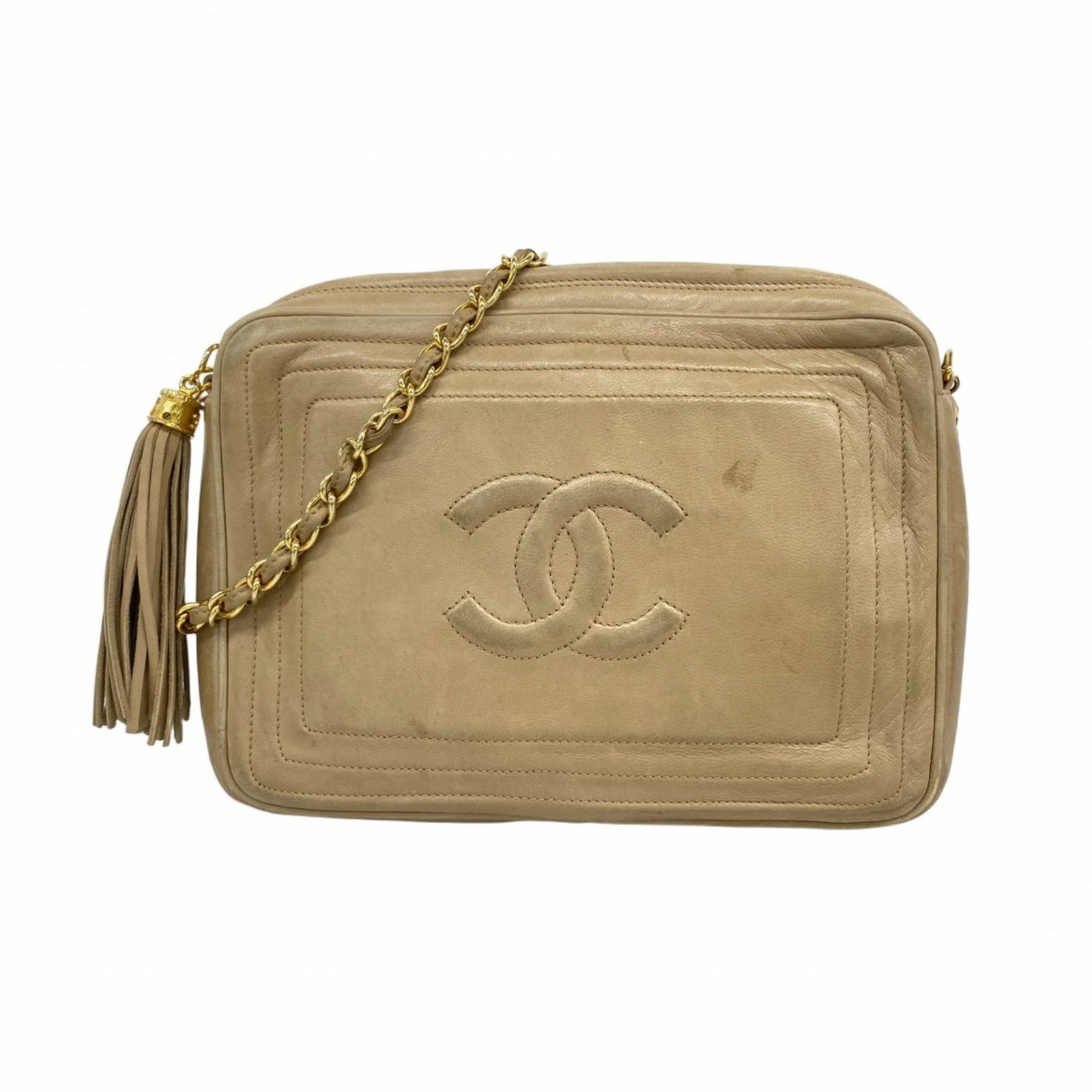Leather Chanel Shoulder Bag (1 of 16)