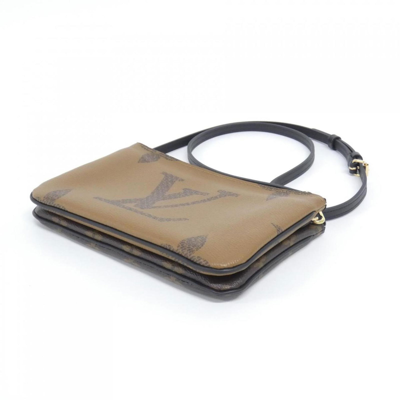 Shoulder Bag Coated Canvas - Louis Vuitton Pochette - 3