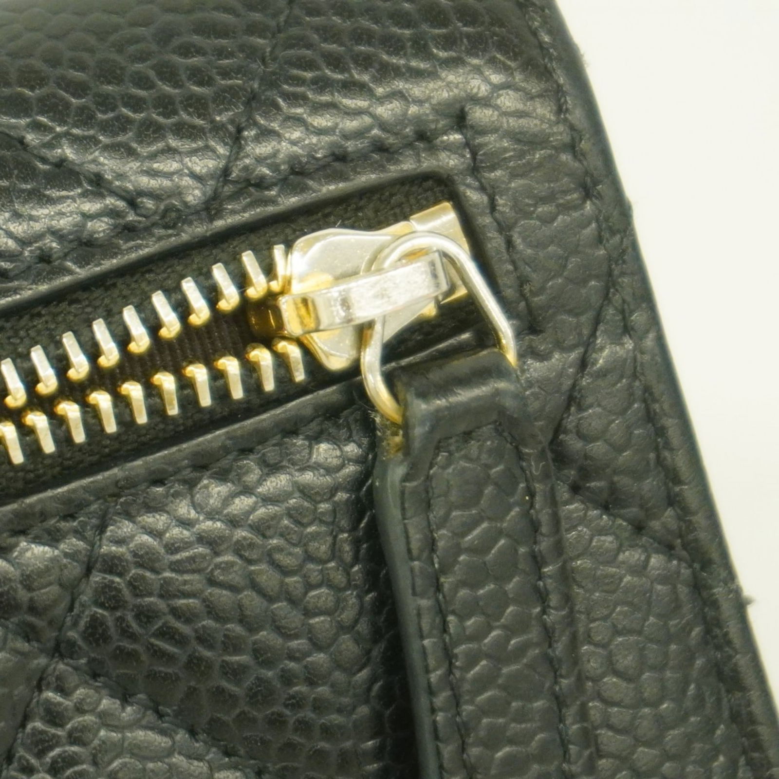 Calfskin Chanel Wallet (Tri-Fold) Grained - 8