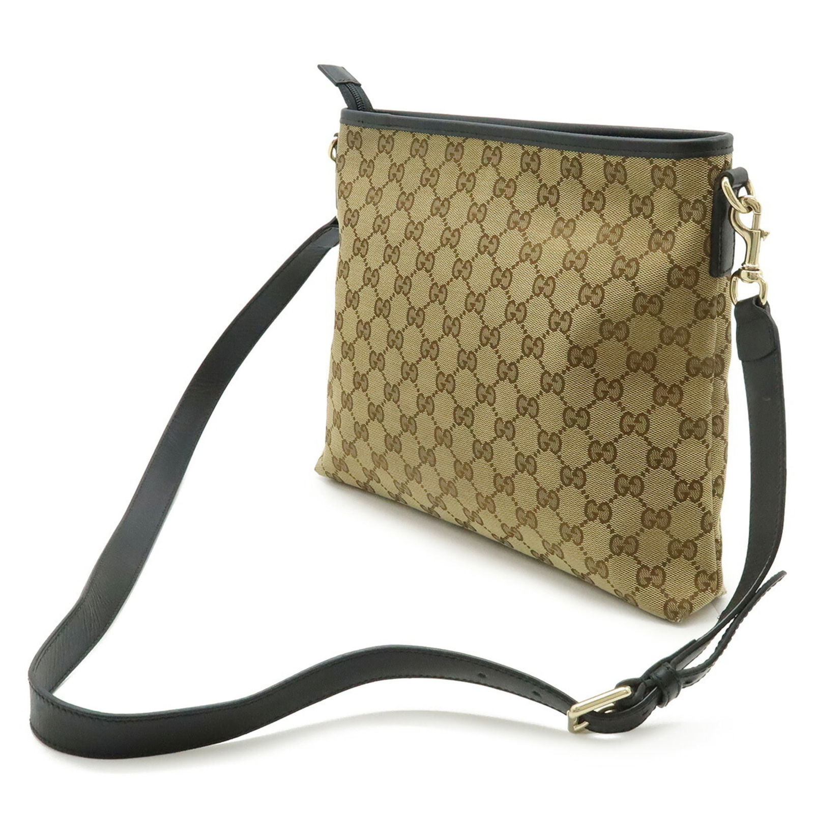 Leather - Gucci Shoulder Bag Gg Canvas - 3