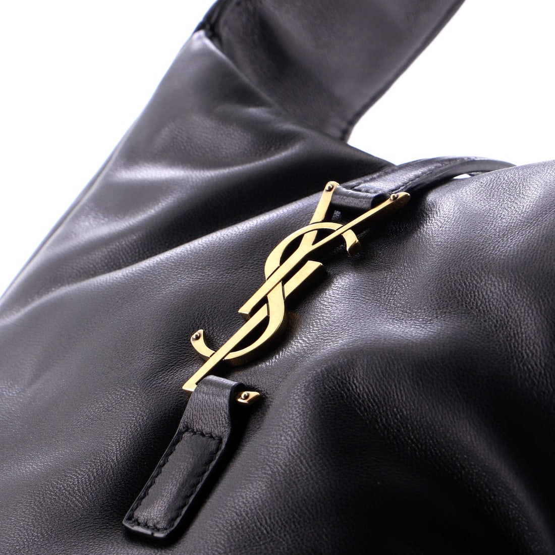 Small Saint Laurent Le 5 a 7 Supple Hobo Leather - 7