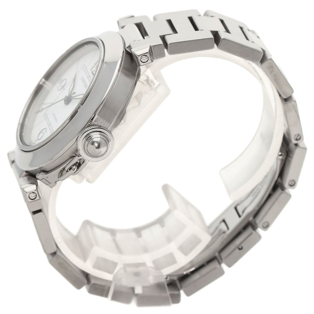 Steel CARTIER Pasha C Watches W3107M7 Stainless Steel/ Stainless - 2