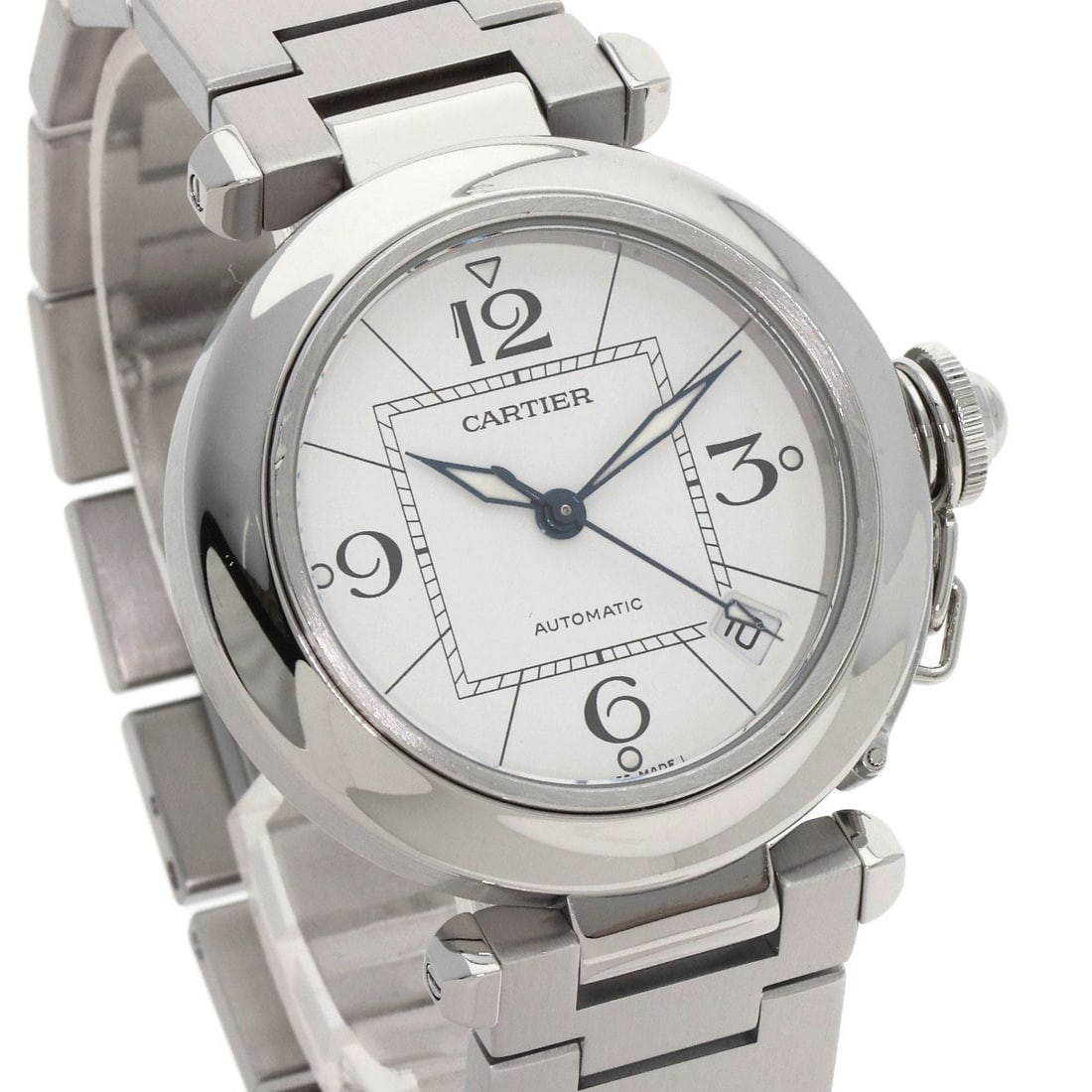 Steel CARTIER Pasha C Watches W3107M7 Stainless Steel/ Stainless - 4