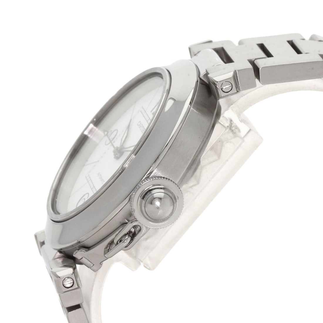 Steel CARTIER Pasha C Watches W3107M7 Stainless Steel/ Stainless - 5