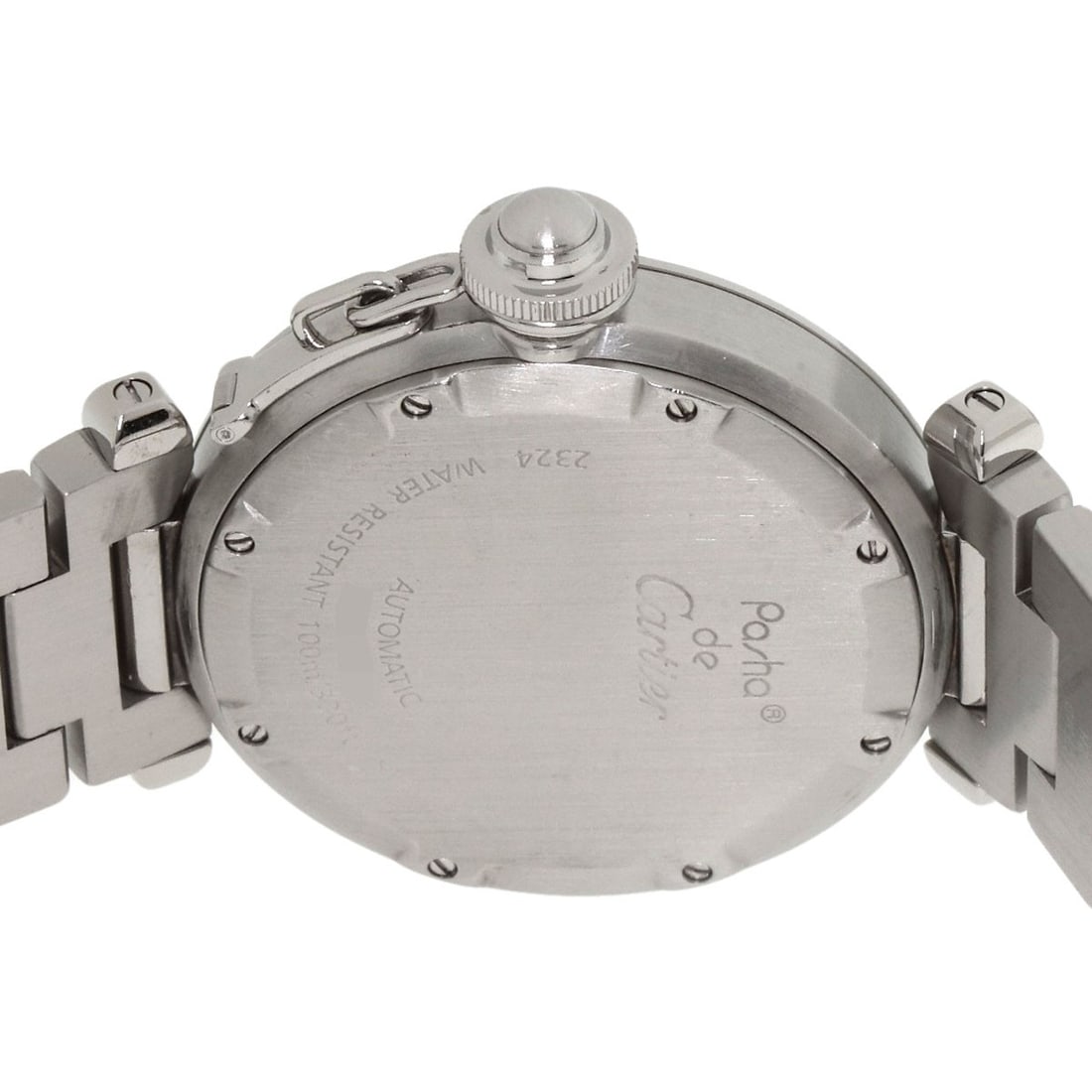 Steel CARTIER Pasha C Watches W3107M7 Stainless Steel/ Stainless - 7