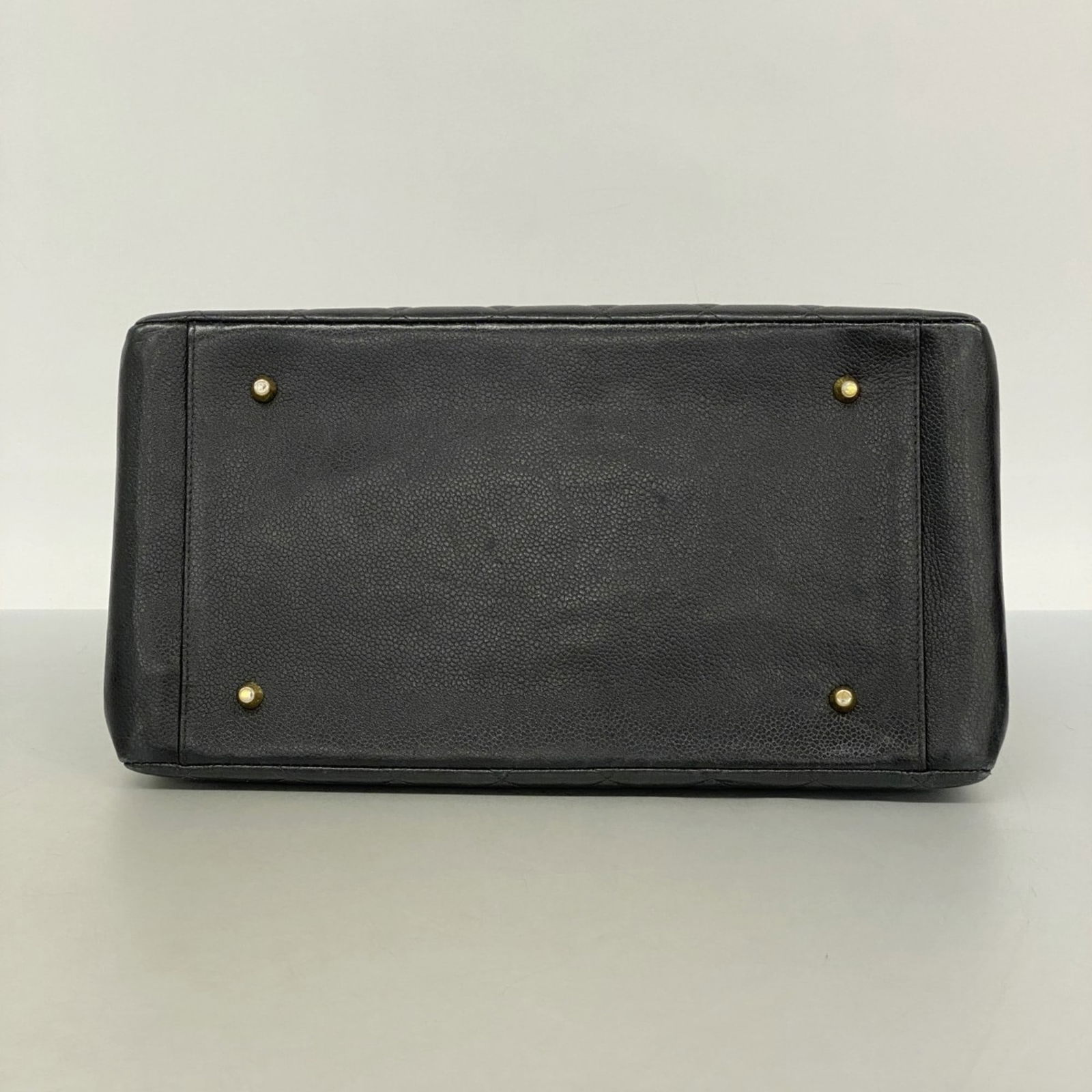 Calfskin Chanel Tote Bag Grained - 3