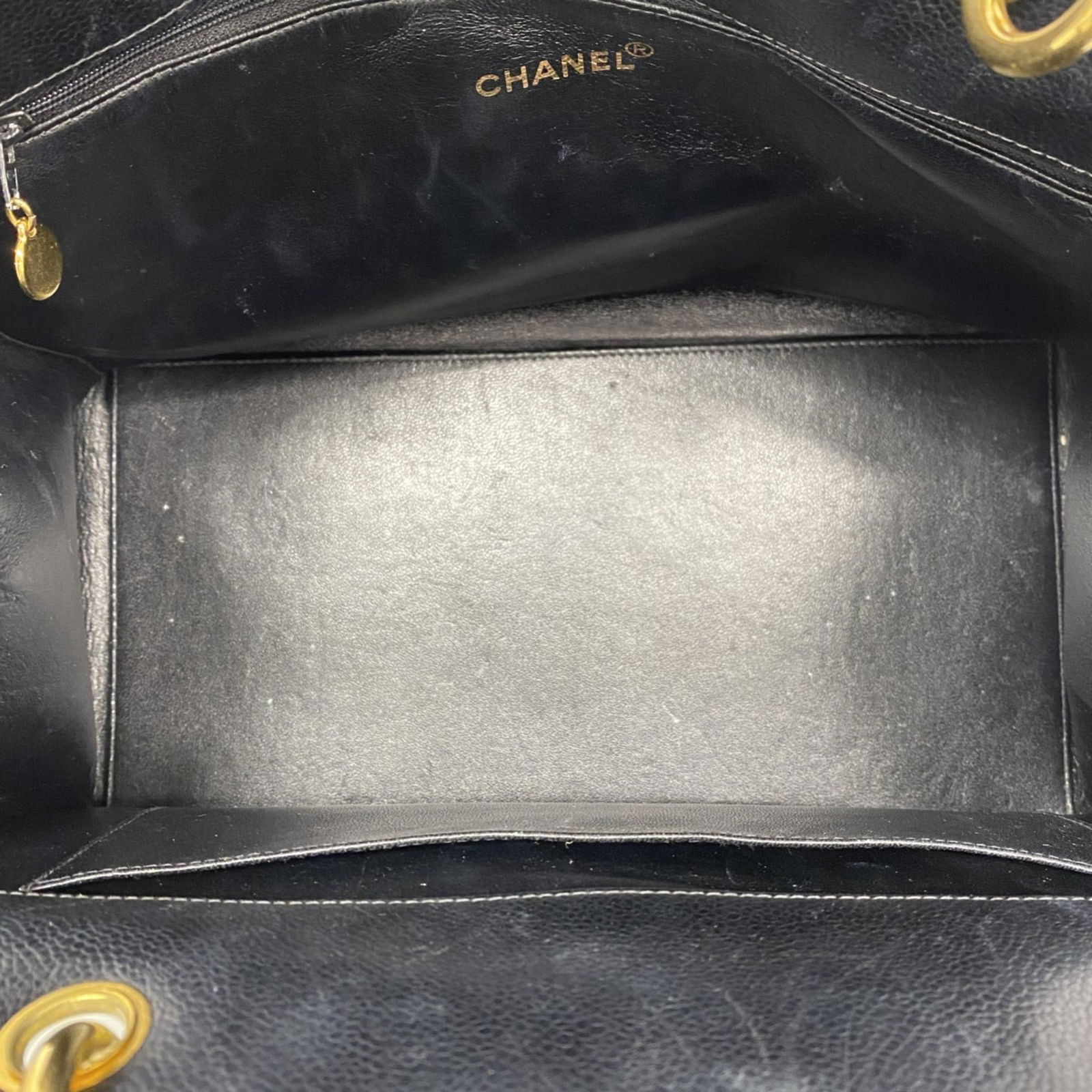 Calfskin Chanel Tote Bag Grained - 4