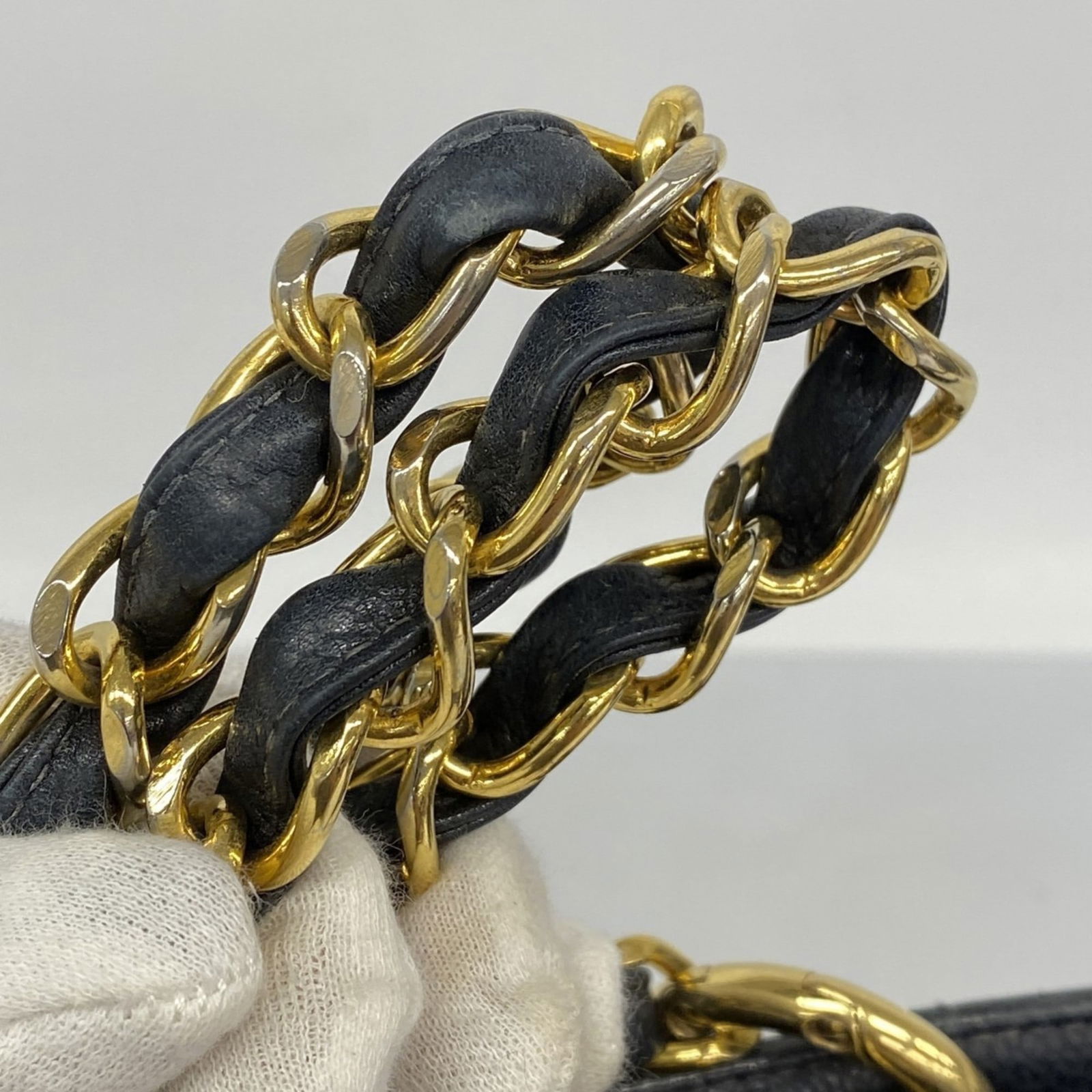 Calfskin Chanel Tote Bag Grained - 8