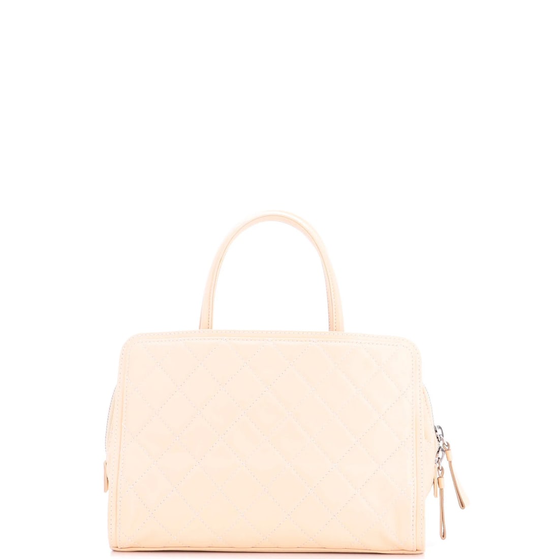 Medium Chanel Zip Around Satchel Quilted Calfskin - 3