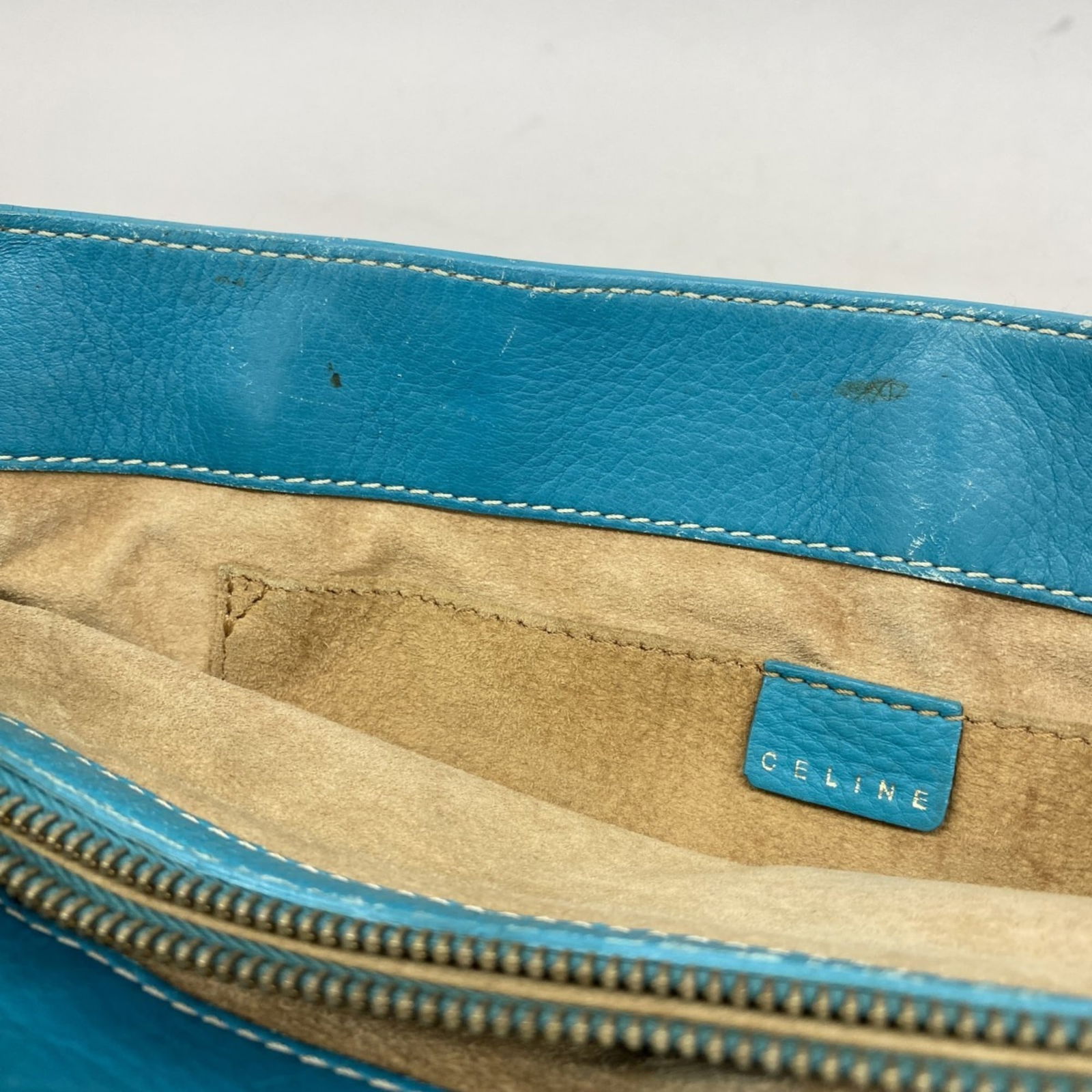 Leather Celine Handbag - 15