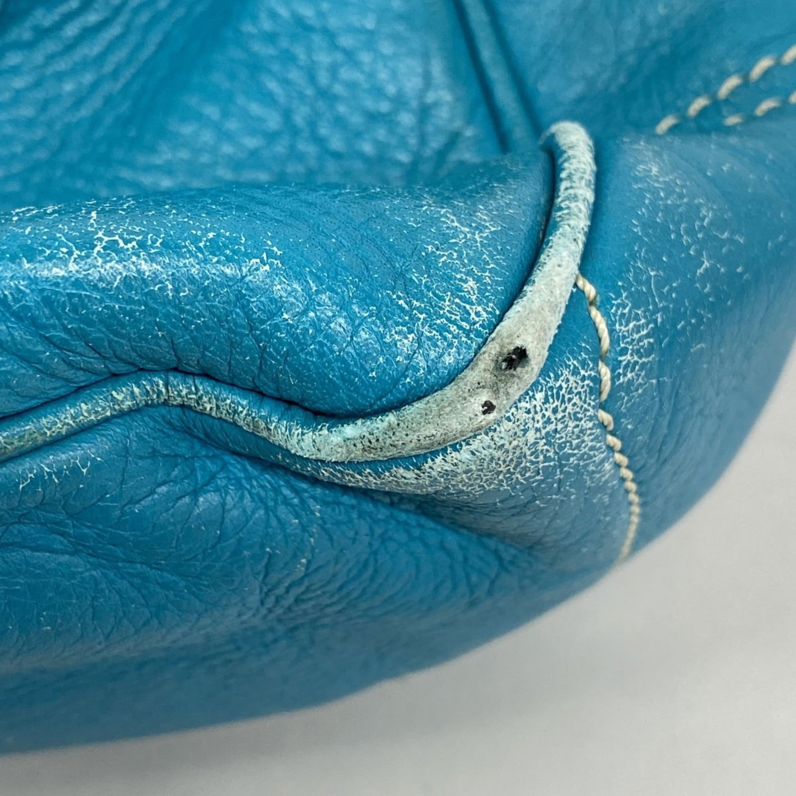 Leather Celine Handbag - 6