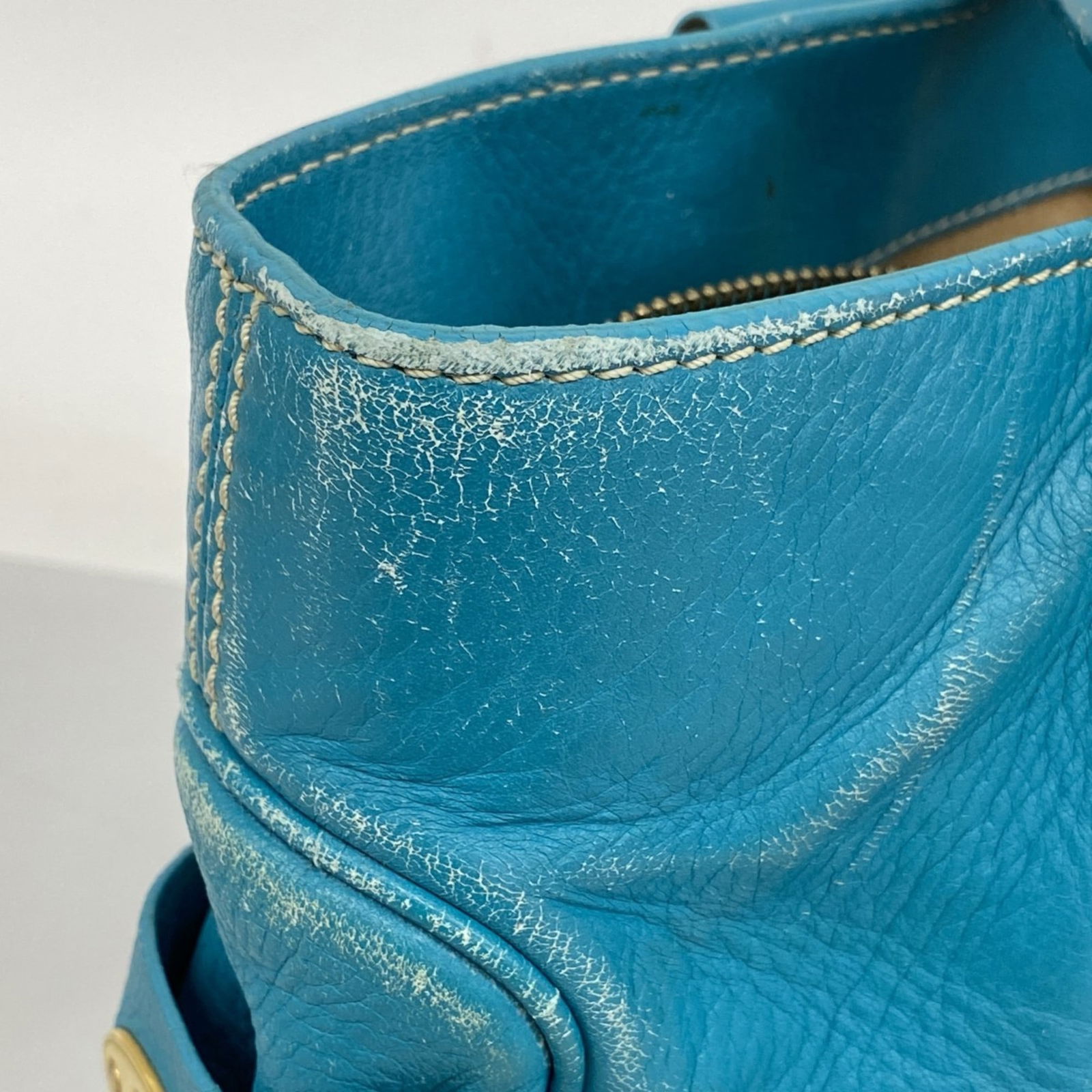 Leather Celine Handbag - 8