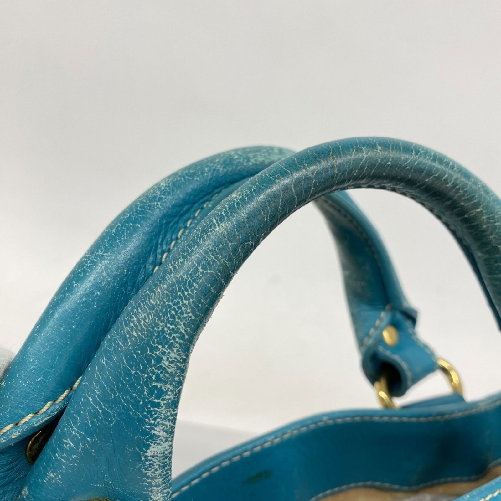 Leather Celine Handbag - 9