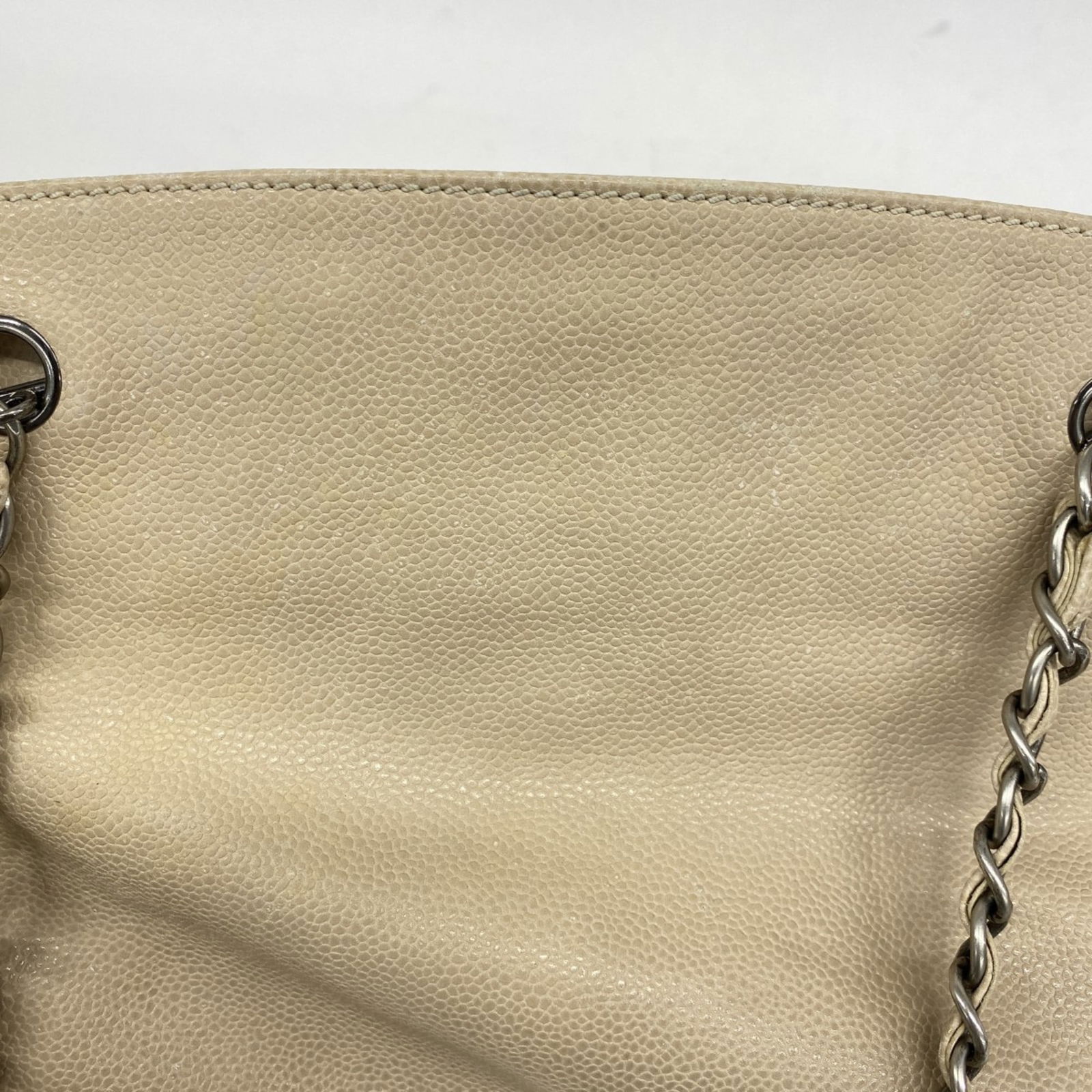 Calfskin Chanel Shoulder Bag Grained - 10