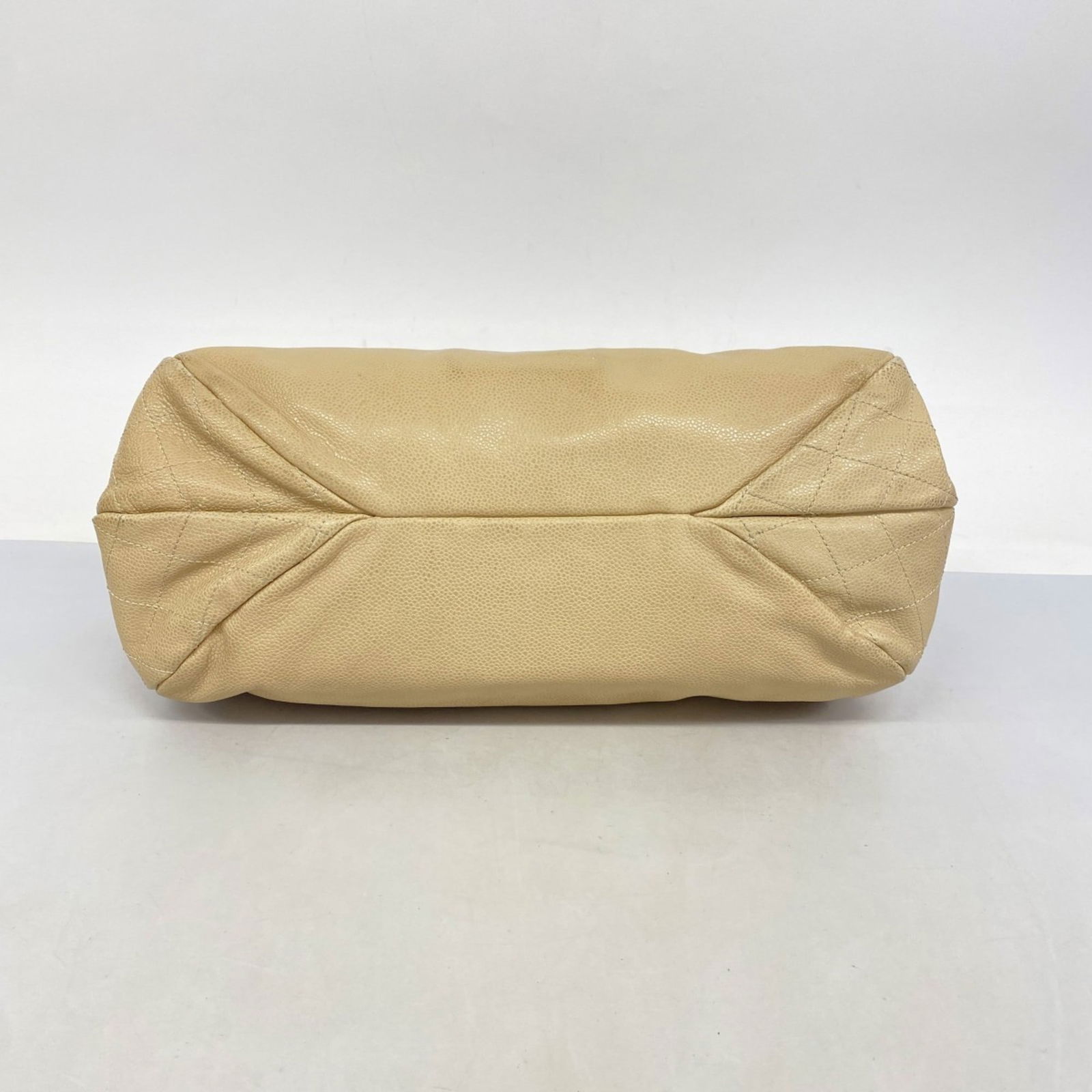 Calfskin Chanel Shoulder Bag Grained - 3