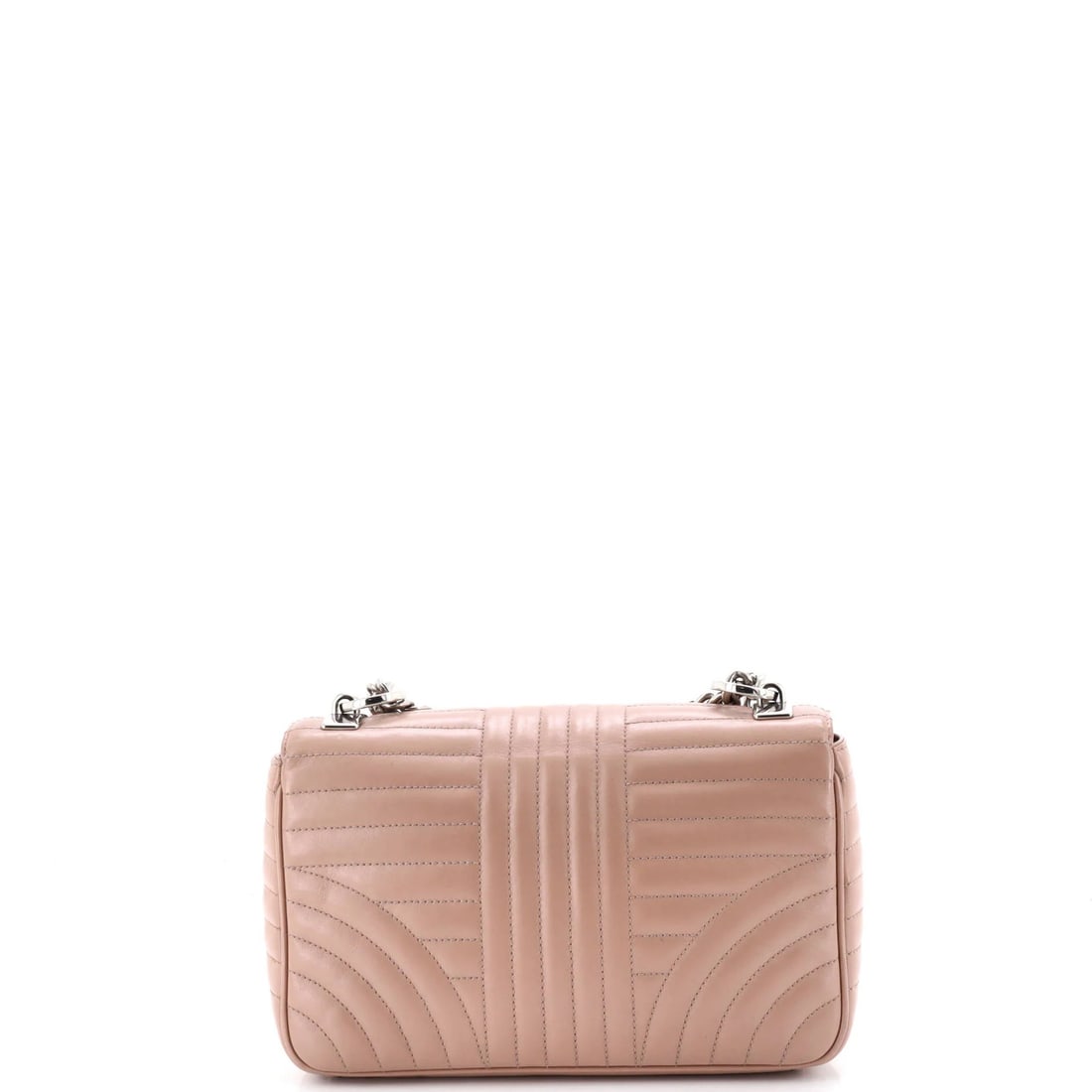 Medium Prada Chain Flap Shoulder Bag Diagramme Quilted Leather - 3