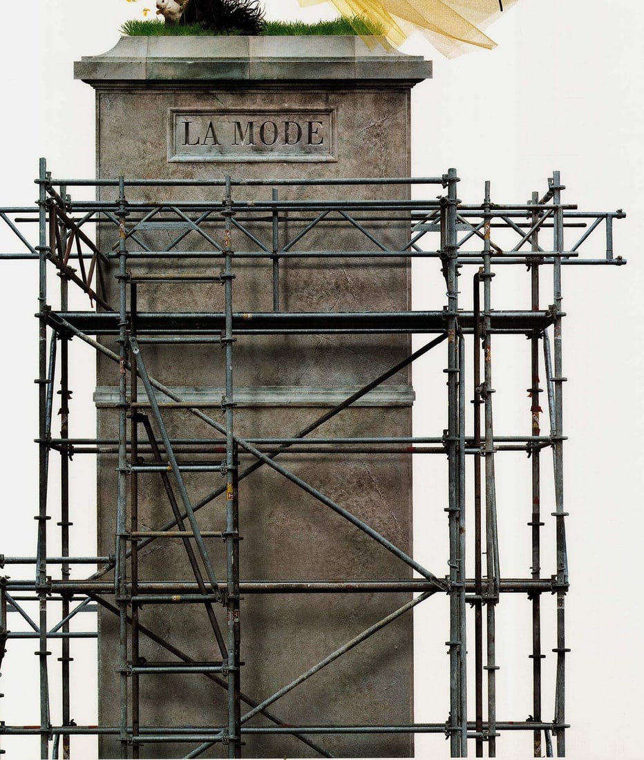 Pure Mode 69" x 46.75" Offset Lithograph 20 - JEAN-PAUL GOUDE Galeries Lafayette - 3