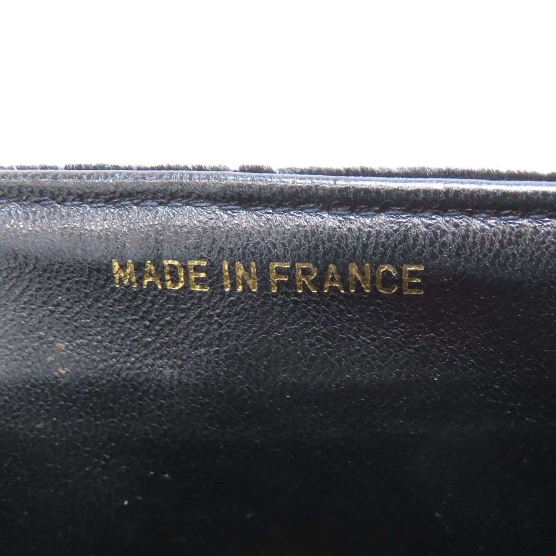 Velor CHANEL COCO Mark GoldHardware Shoulder Bag - 8